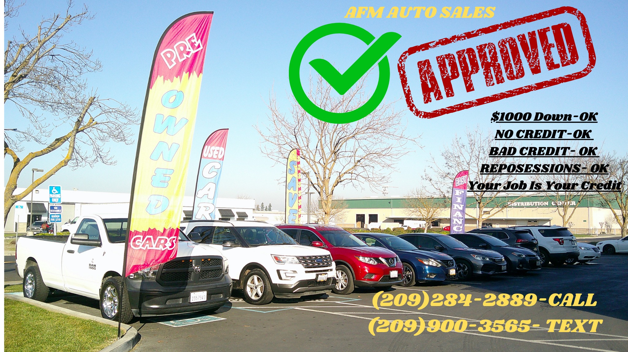 AFM Auto Sales Facebook ad