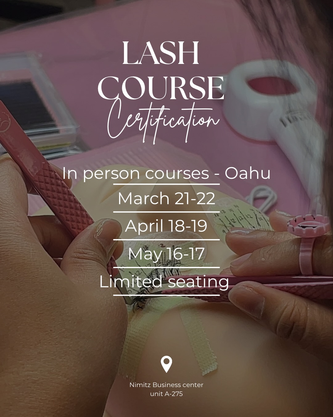 Signature Beauty By Mariel Facebook ad: The Signature Beauty by Mariel Lash Course is…
