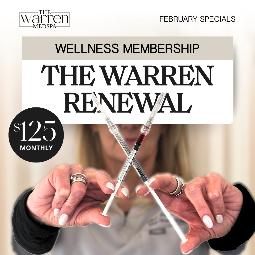 The Warren Medspa Facebook ad: February specials at The Warren MedSpa (NOW …