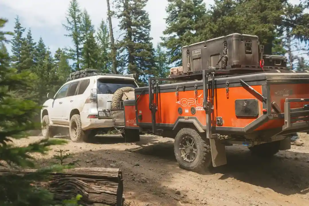 RoadTrip Camping Facebook ad: Shop Road Trip Camping for Opus Campers