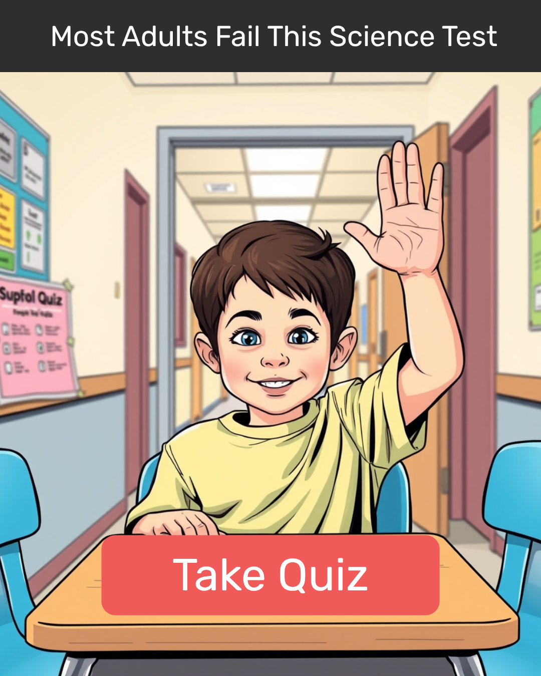 QuizGriz Science Facebook ad