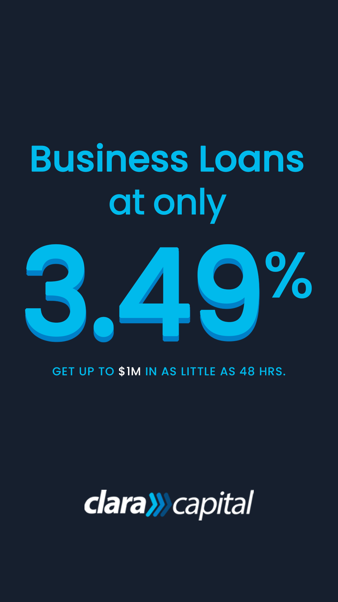 Clara Capital LLC Facebook ad