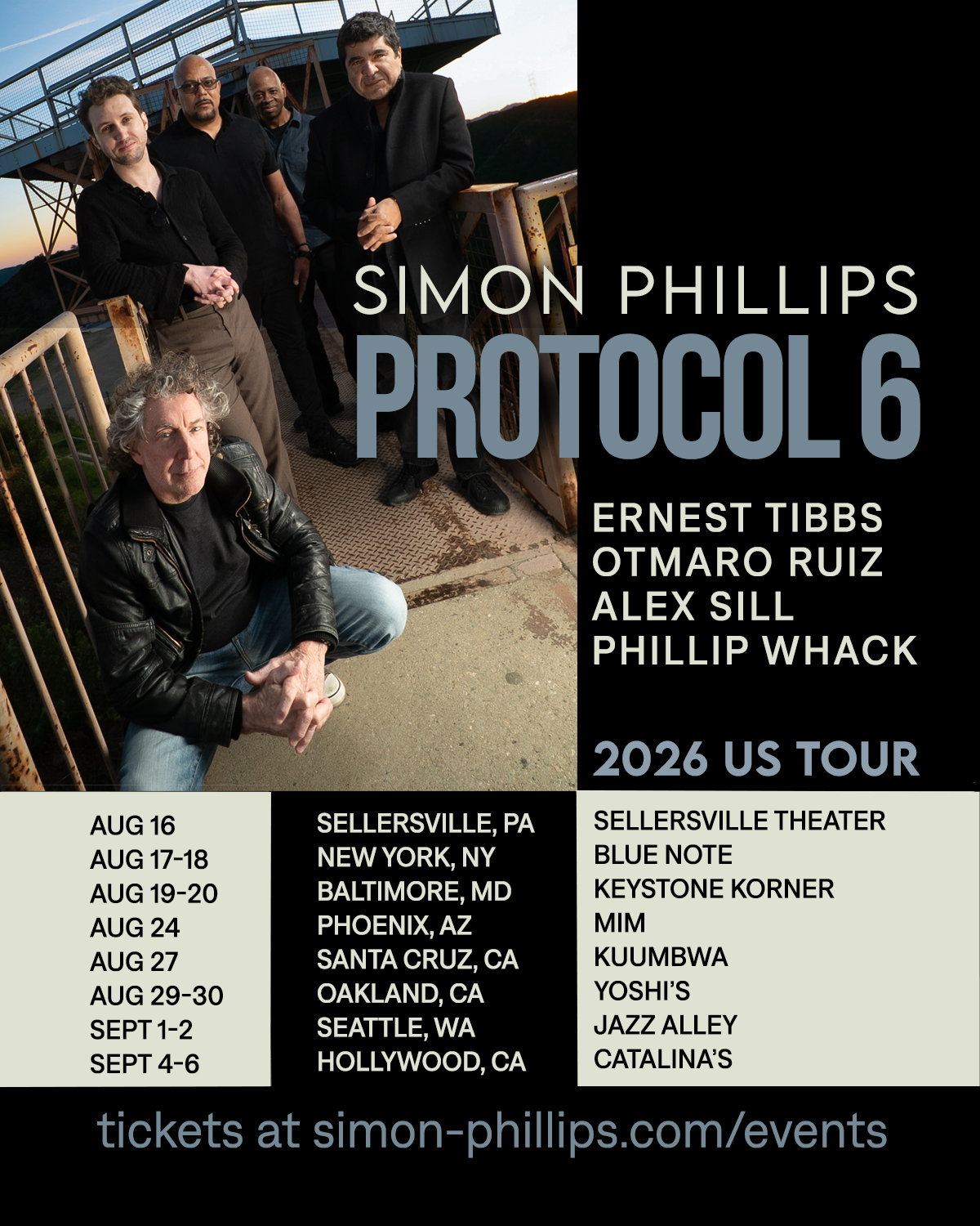 Simon Phillips Music Facebook ad: One of the great fusion bands in jazz history!