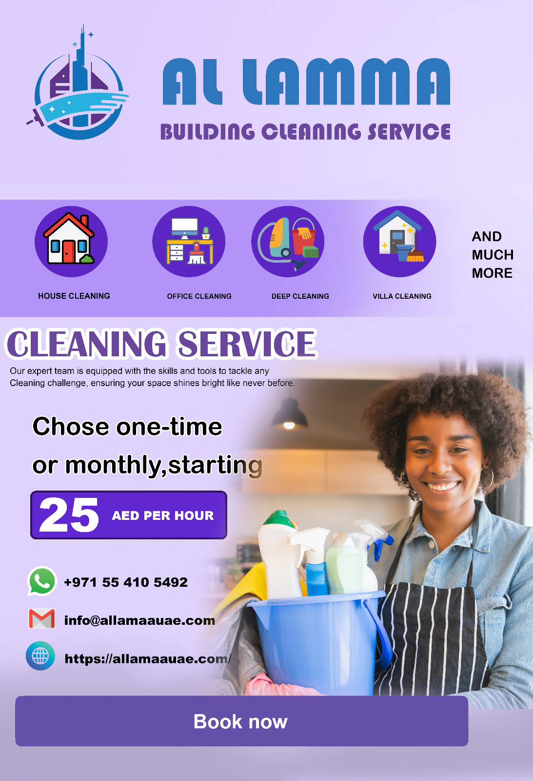 Al Lamaa Cleaning Services Facebook ad