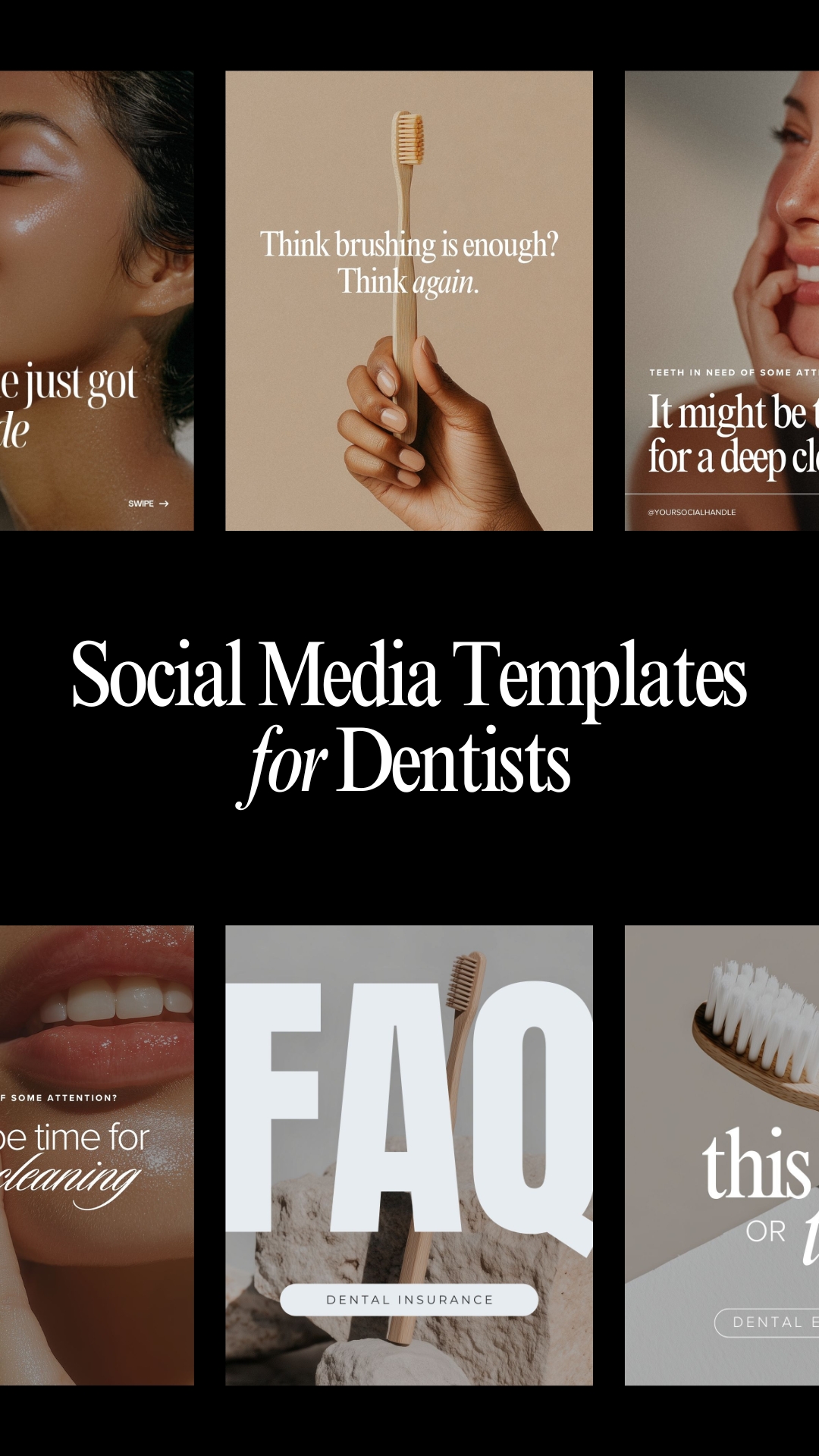 Dental Social Co. Facebook ad: Your feed deserves better