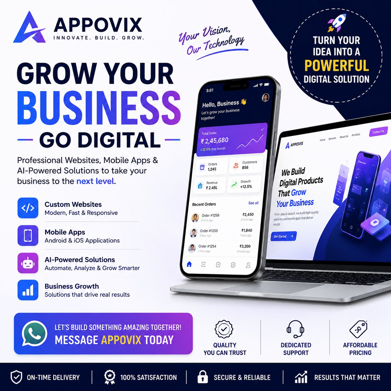 Appovix Facebook ad