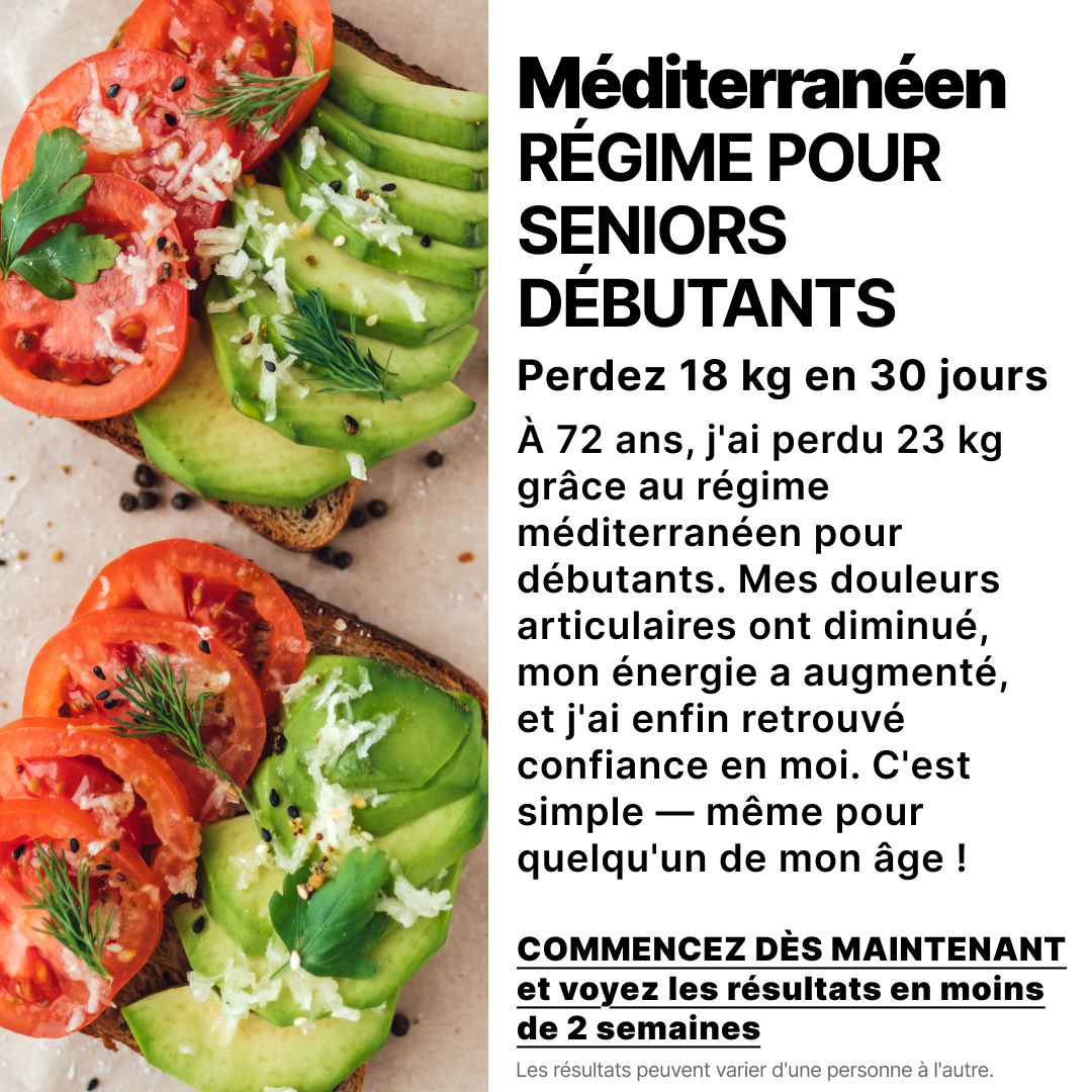 Mediterranean Diet for Beginners Facebook ad