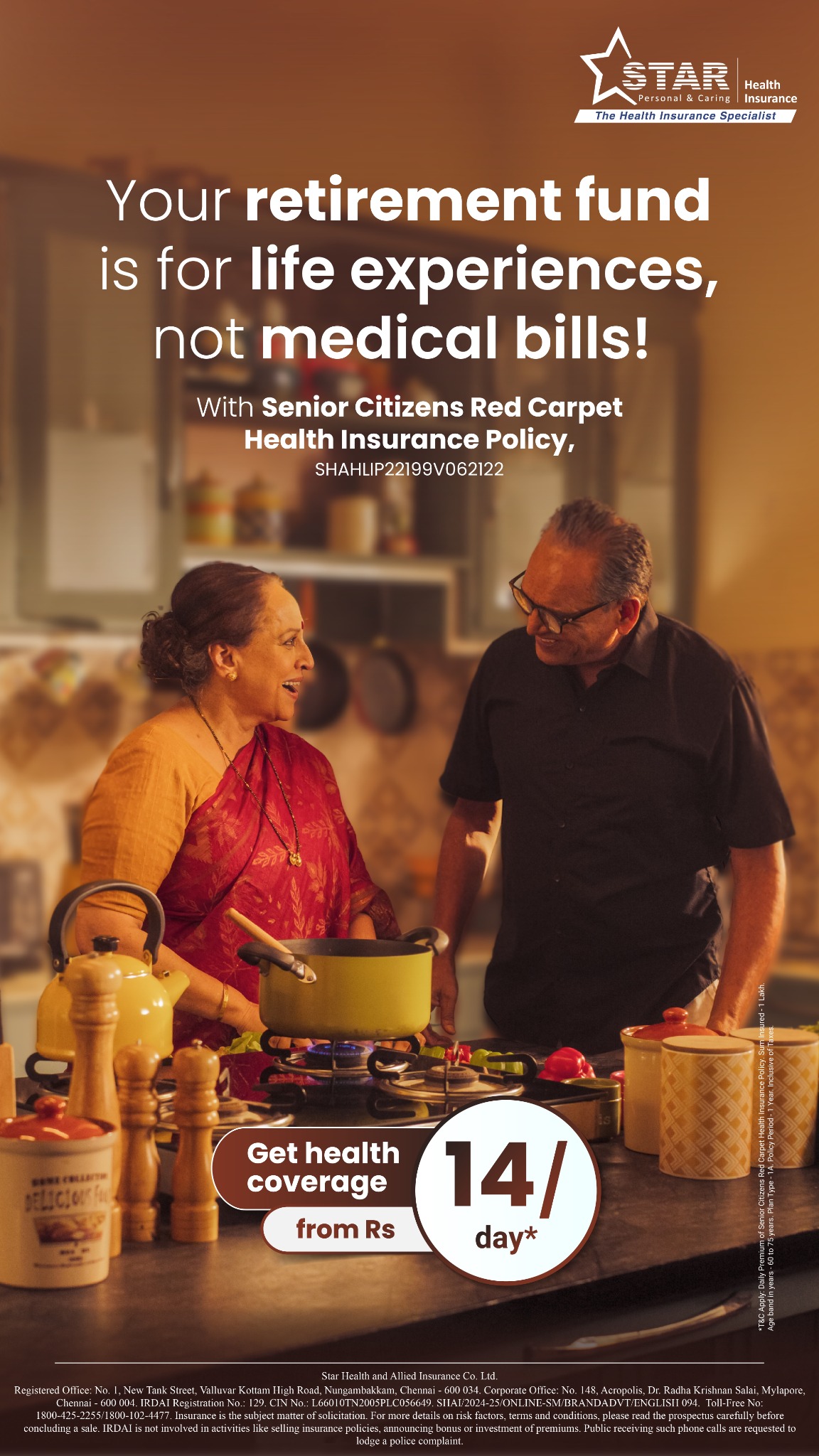 Star Health And Allied Insurance Facebook ad