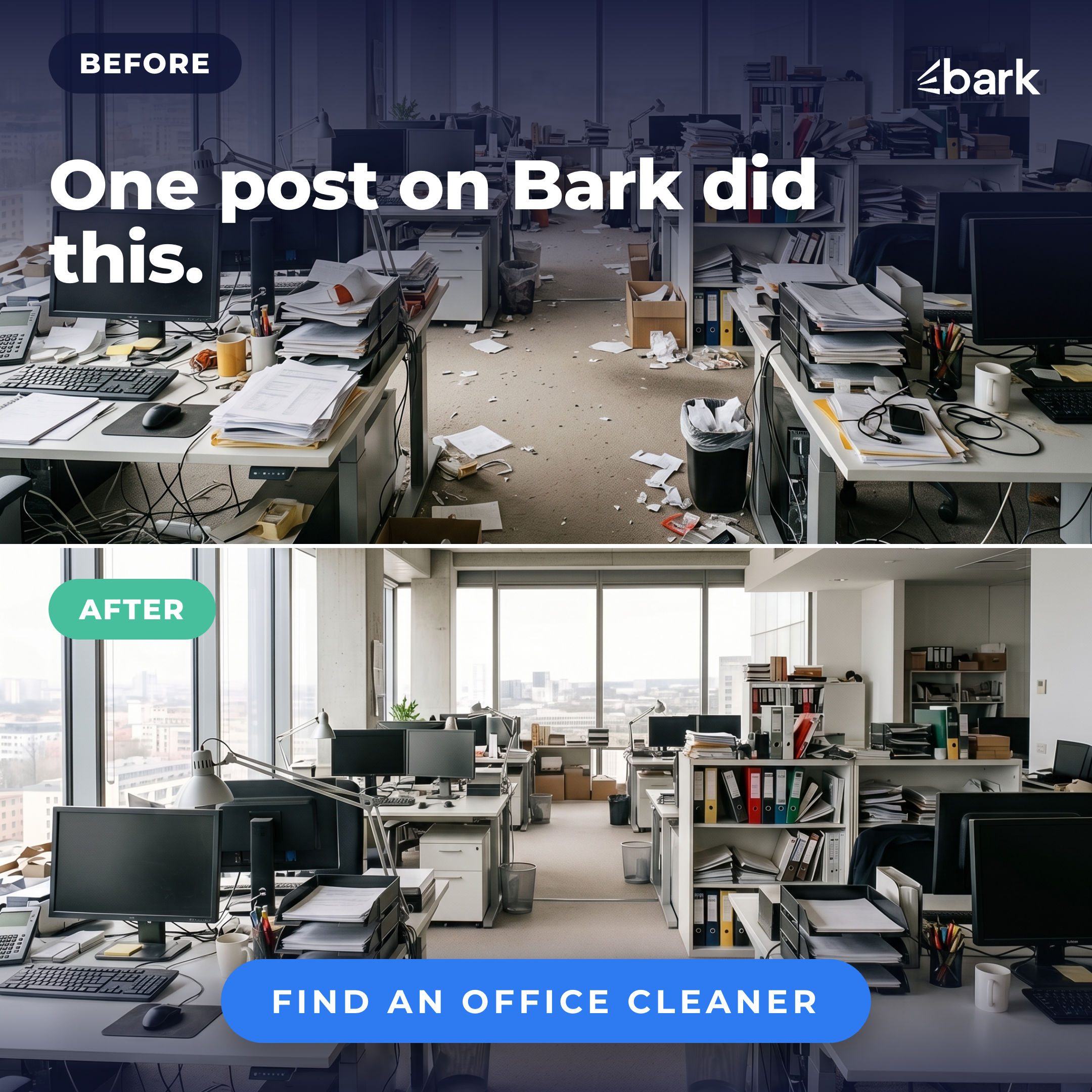 Bark.com Facebook ad