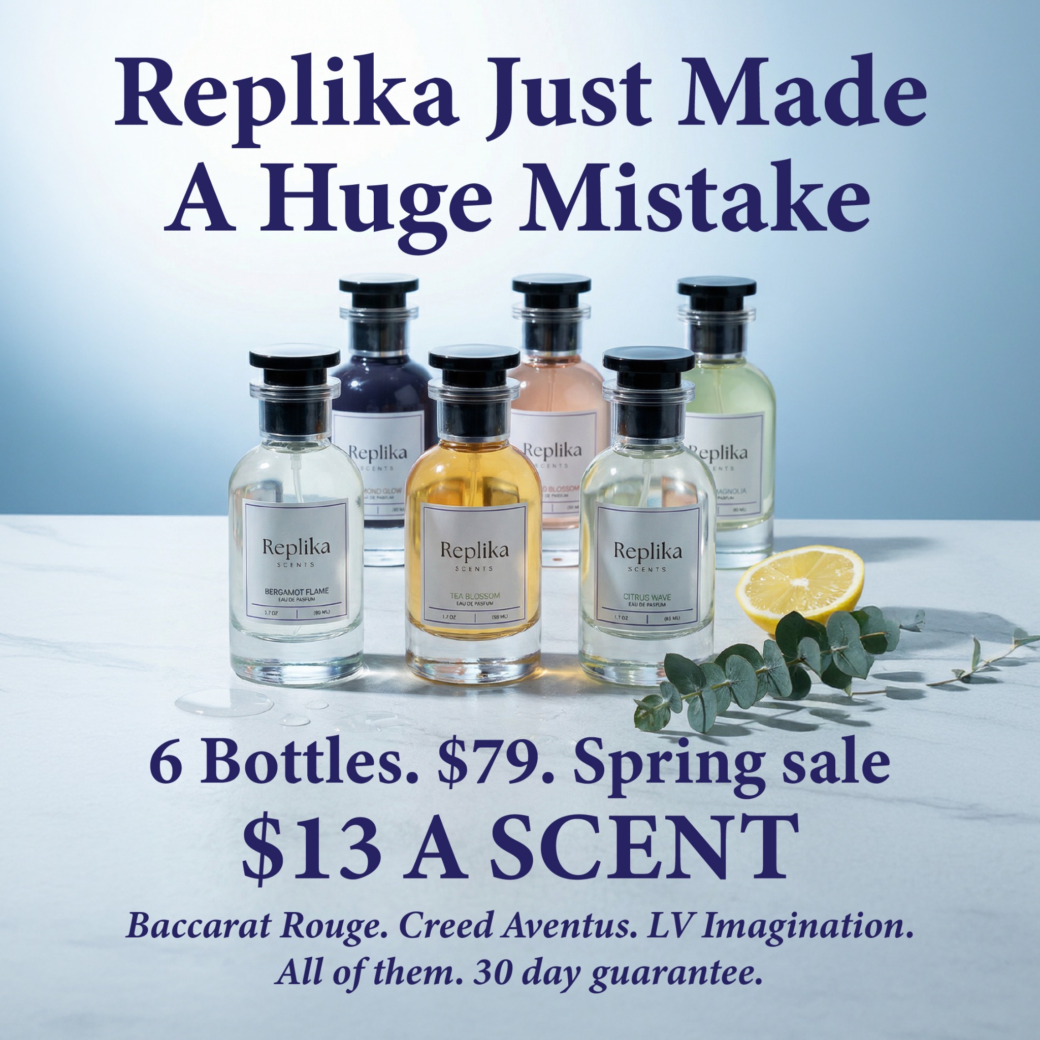 Steve The Perfumer Facebook ad