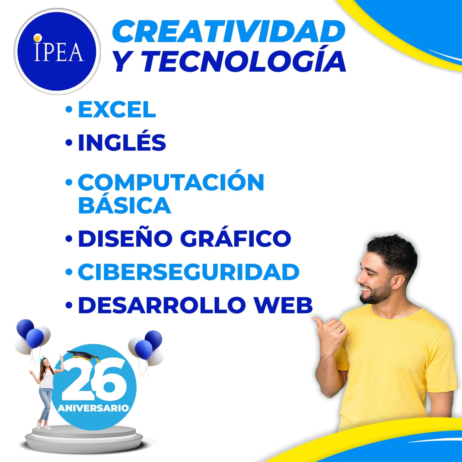 IPEA Programas Educativos CR Facebook ad: ¡Tu futuro empieza hoy!