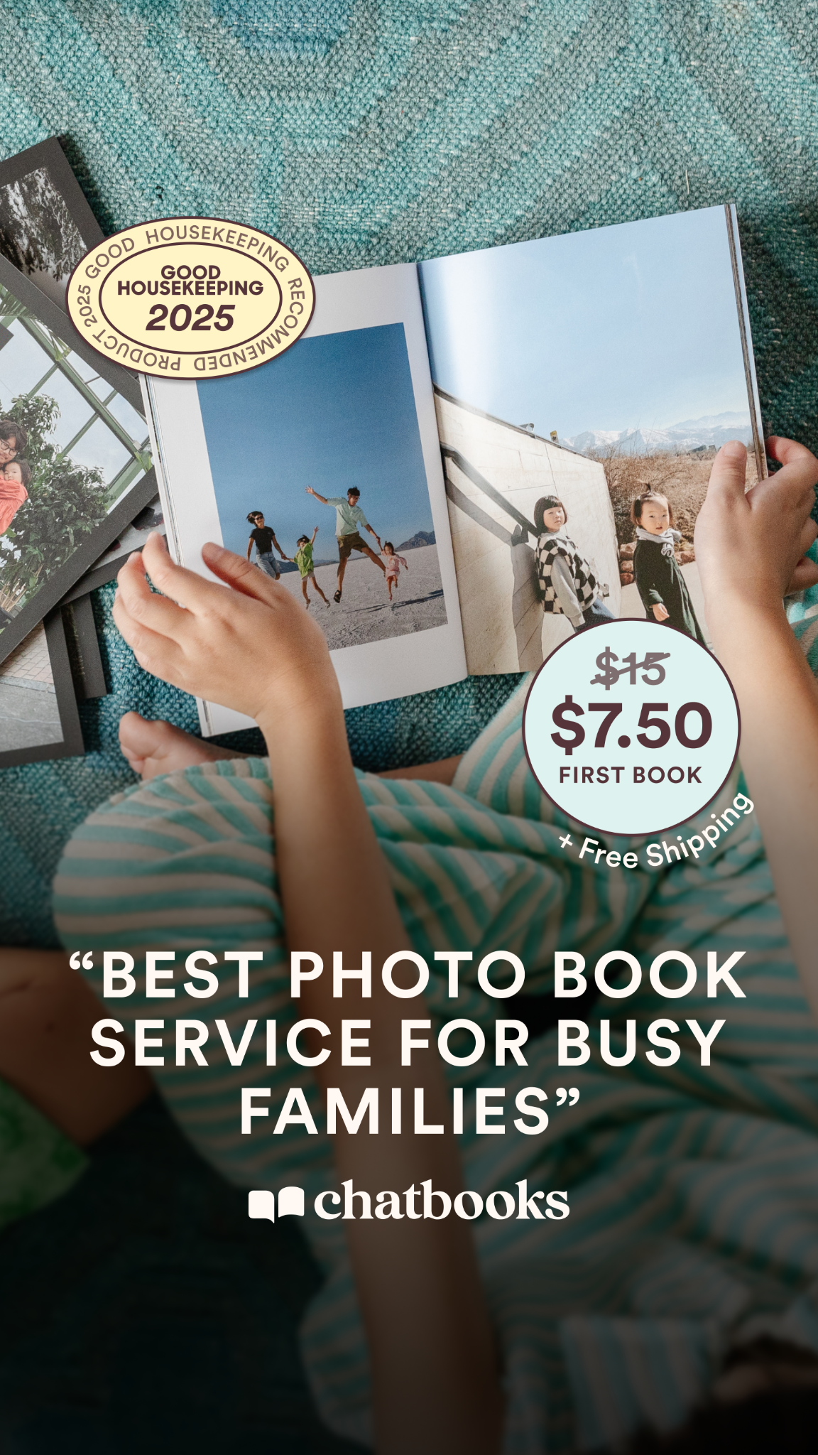 Chatbooks Facebook ad from Feb 11, 2026