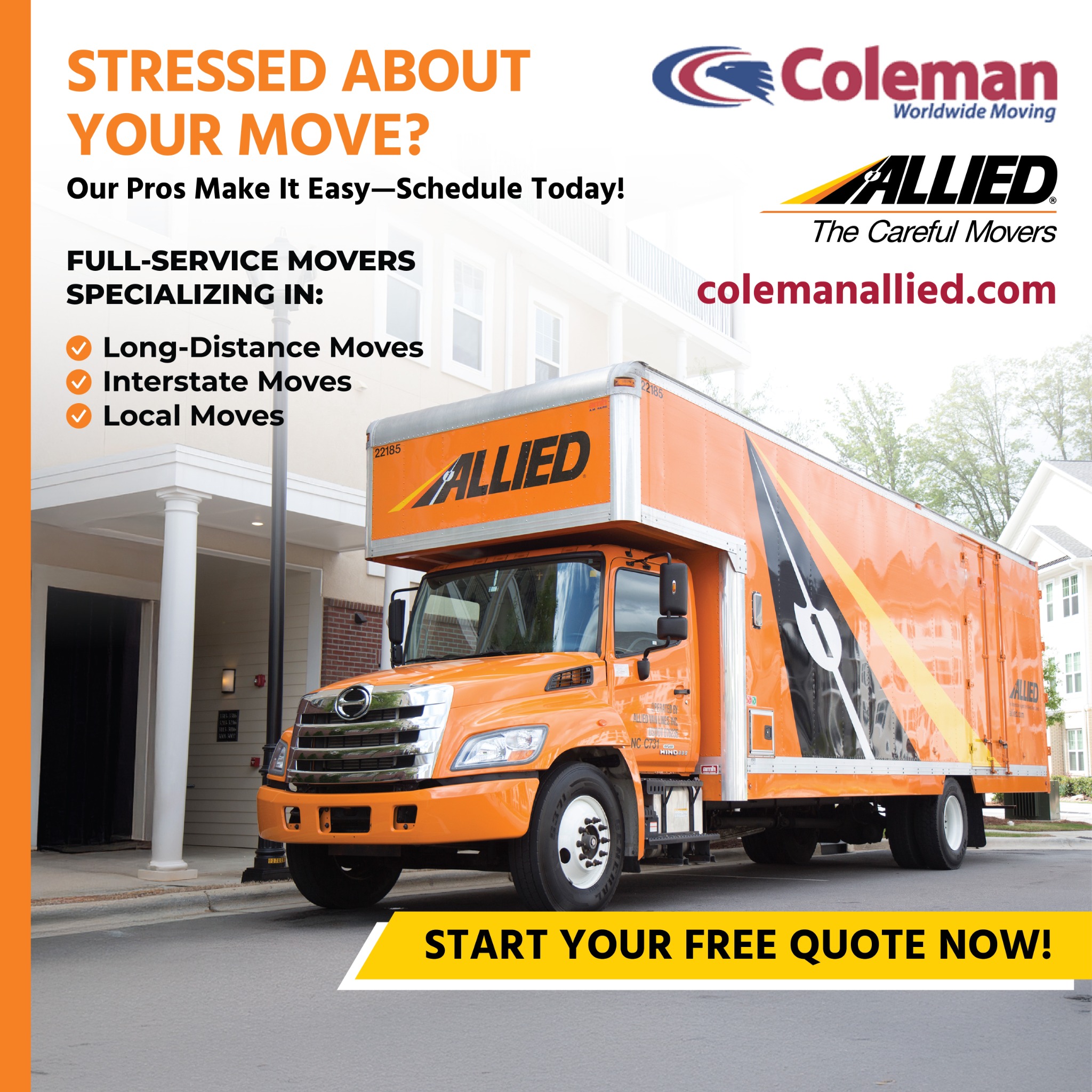 Coleman Worldwide Moving Facebook ad