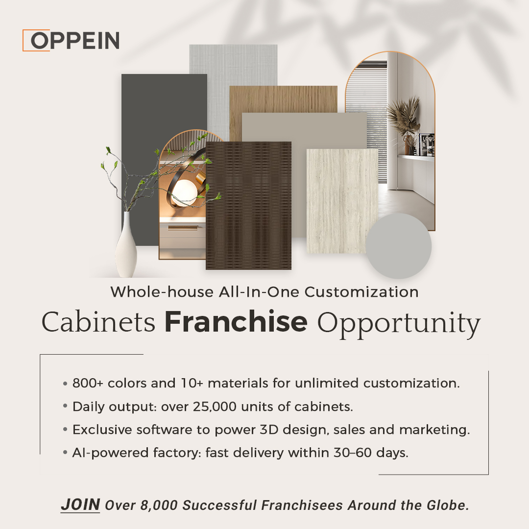 Oppein Franchise Opportunity Facebook ad