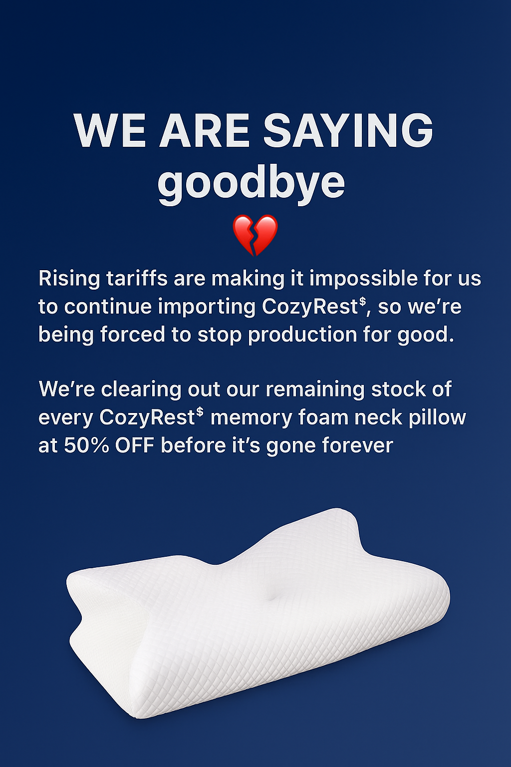 The Pillow Home Facebook ad