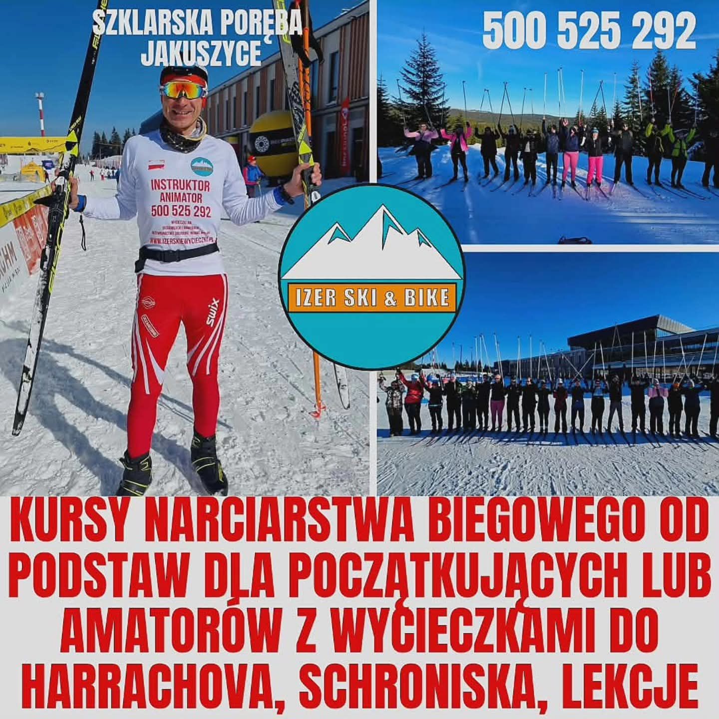 IzerskieWycieczki.pl Facebook ad: KURSY NARCIARSTWA BIEGOWEGO, LEKCJE, WYCIECZKI DO…