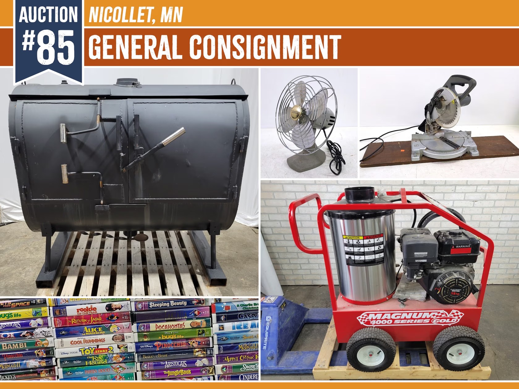 All Auction Sales Facebook ad: Nicollet, MN online only general consignment including…