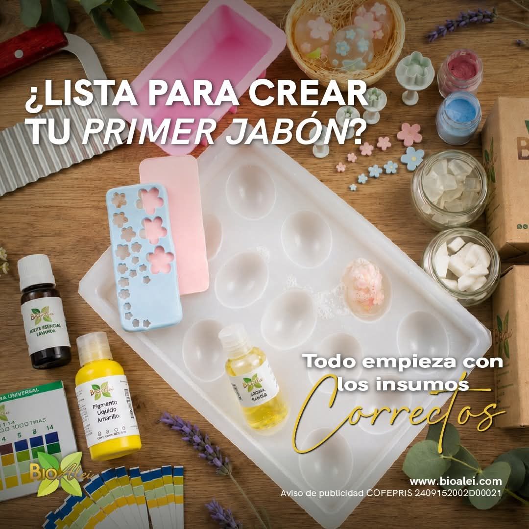 BioAlei Chiapas Facebook ad: Tu primer jabón empieza aquí.