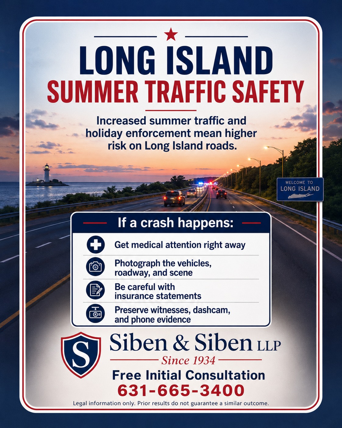 Siben & Siben LLP Facebook ad