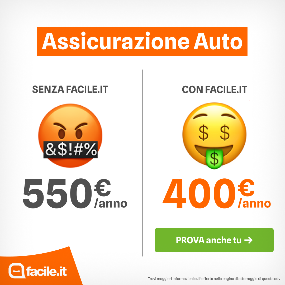 Facile.it Facebook ad: Fai subito un Preventivo!