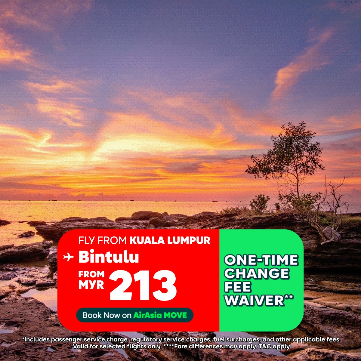 Fly AirAsia Facebook ad