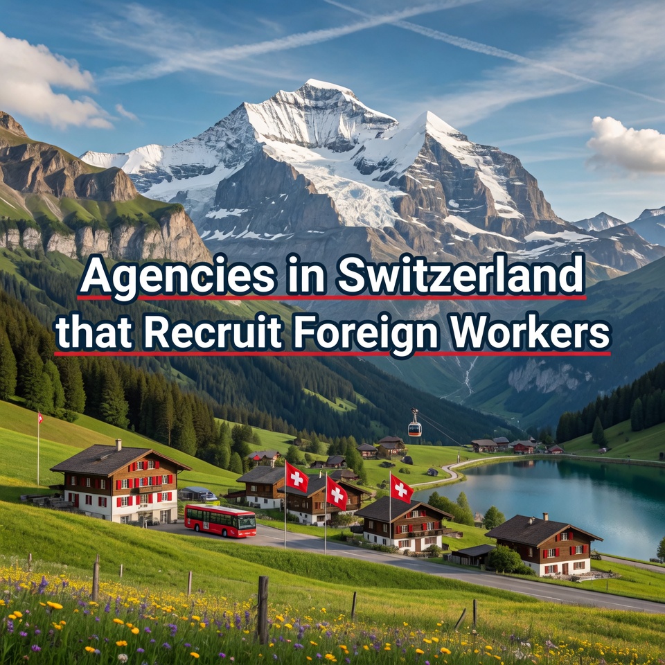 Radiant Route Facebook ad: Agencies in Switzerland Recruiting Foreign Workers