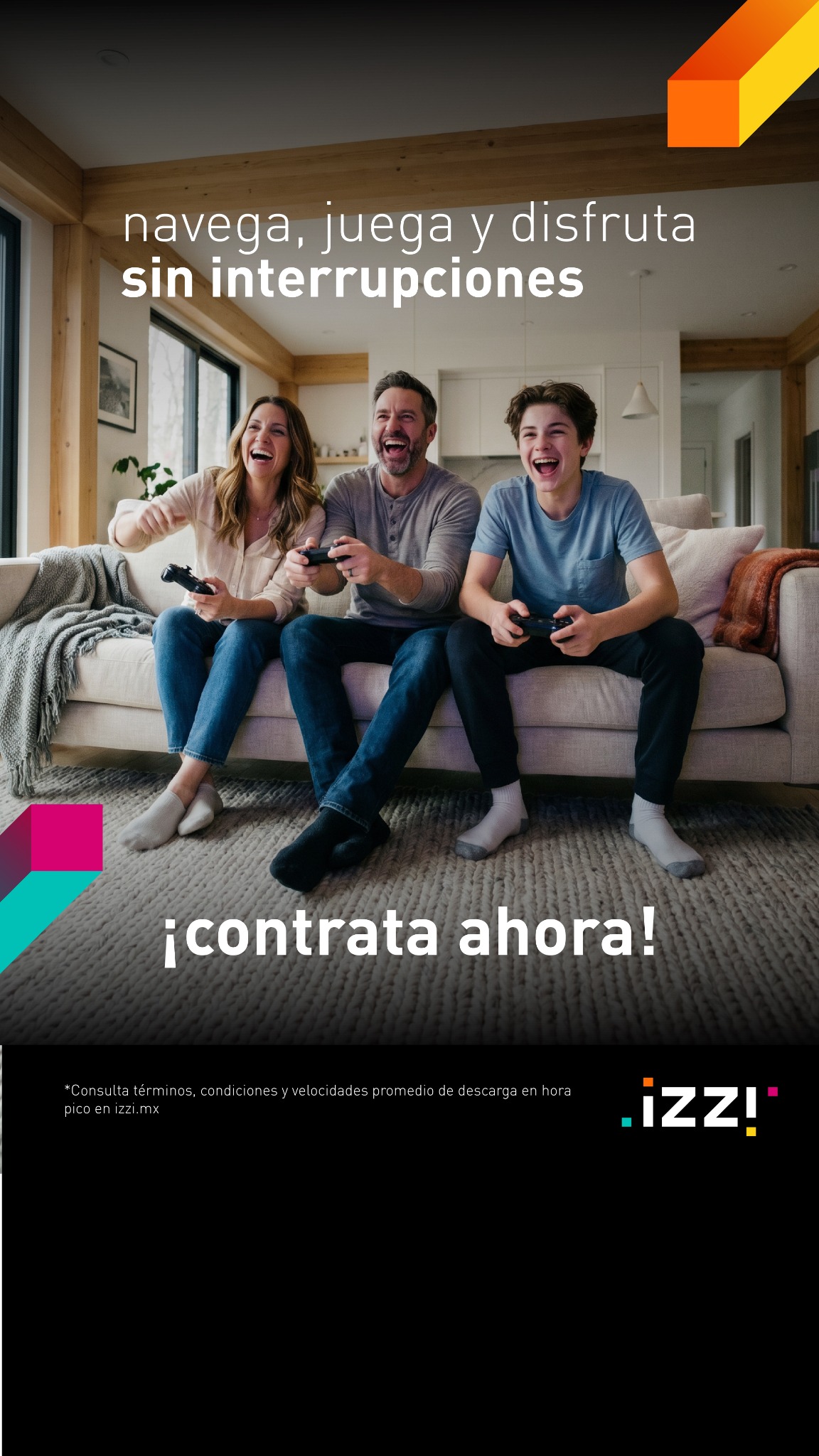 Planes internet izzi Facebook ad from Jun 9, 2026
