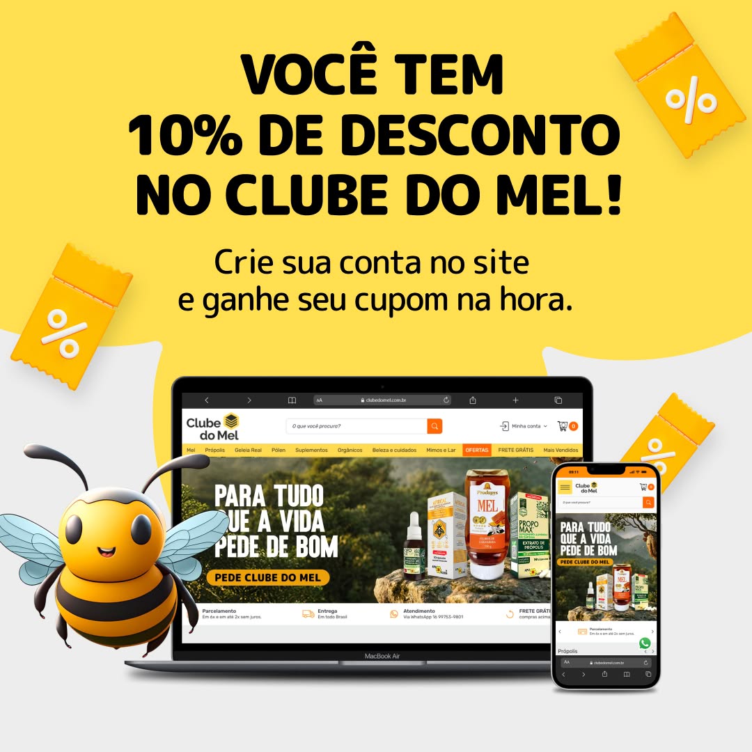 Clube do Mel Facebook ad