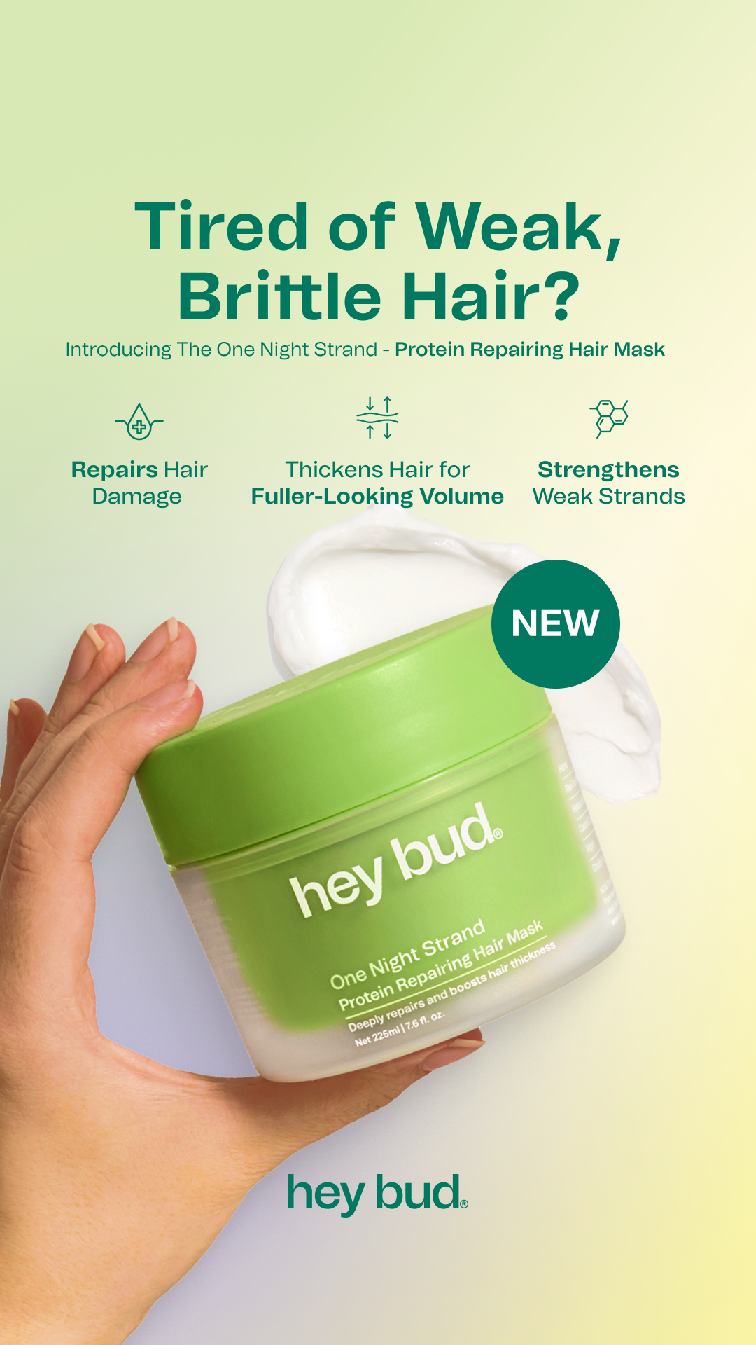 Hey Bud Skincare Facebook ad