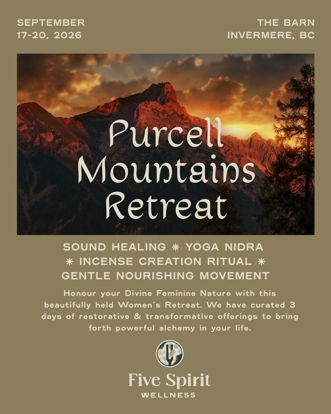 Five Spirit Wellness Bragg Creek Facebook ad: We are unveiling a new chapter - new…