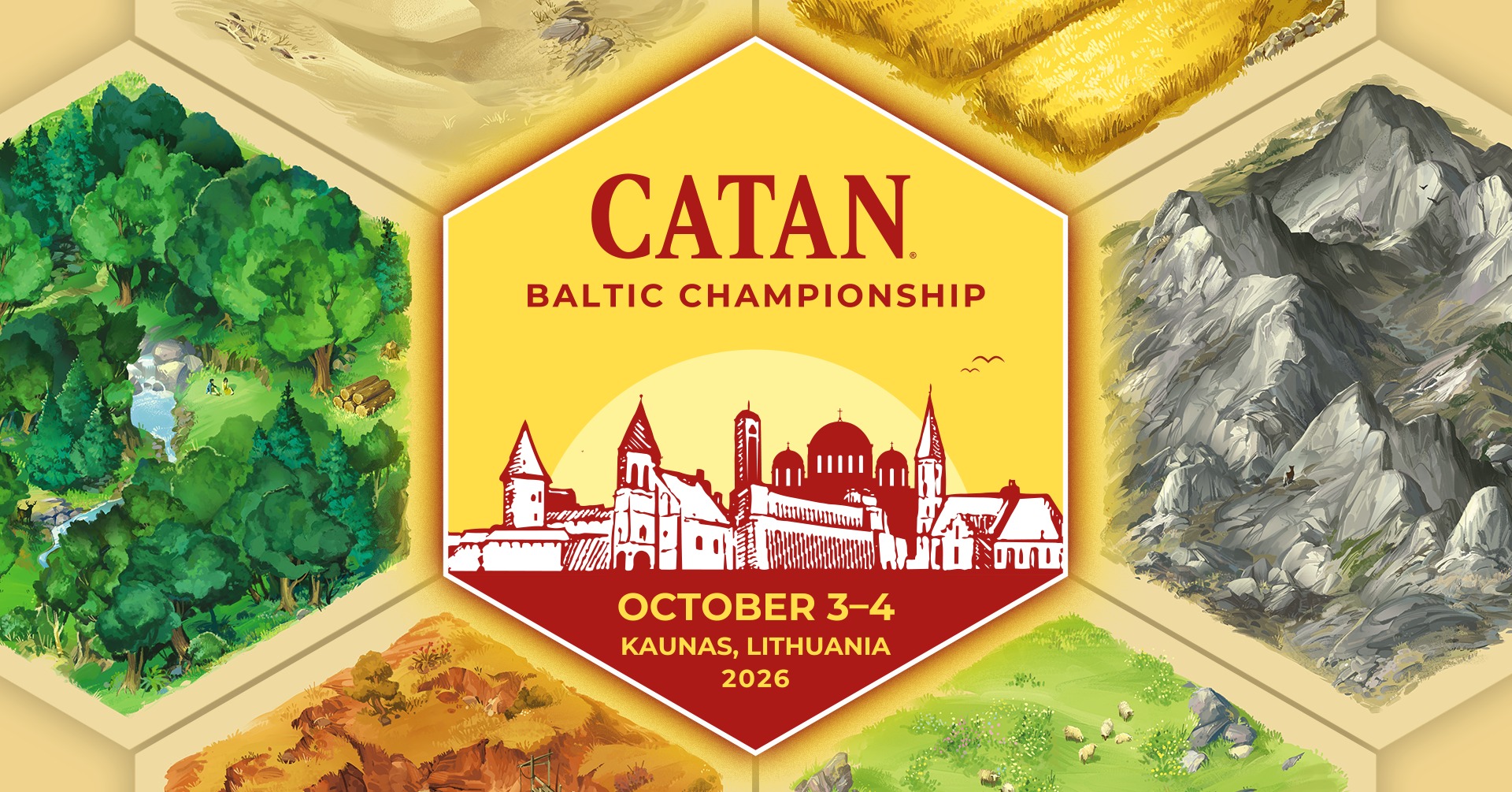 Brain Games LV Facebook ad: CATAN Baltic championship 2026