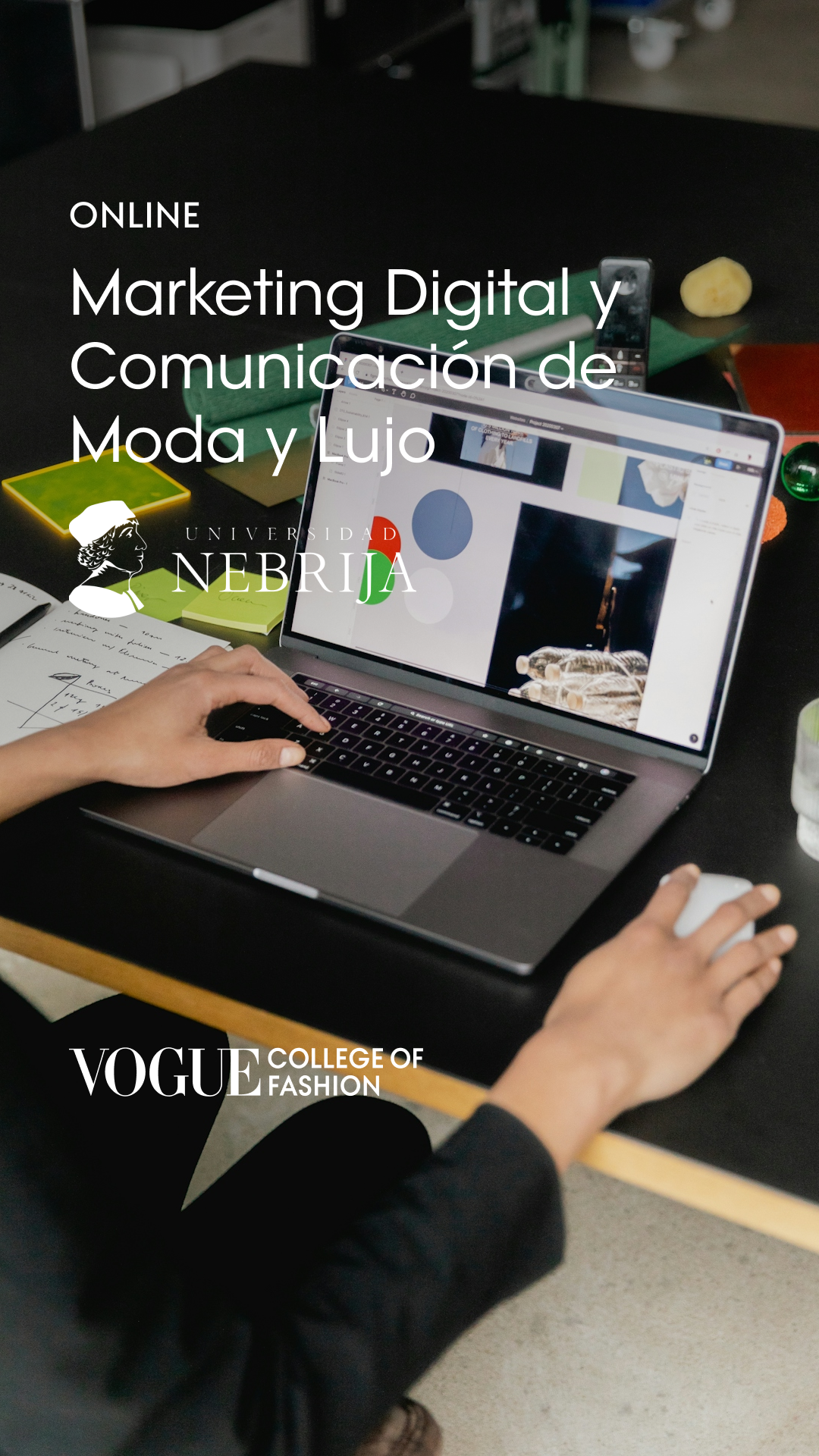 Vogue College of Fashion Spain Facebook ad