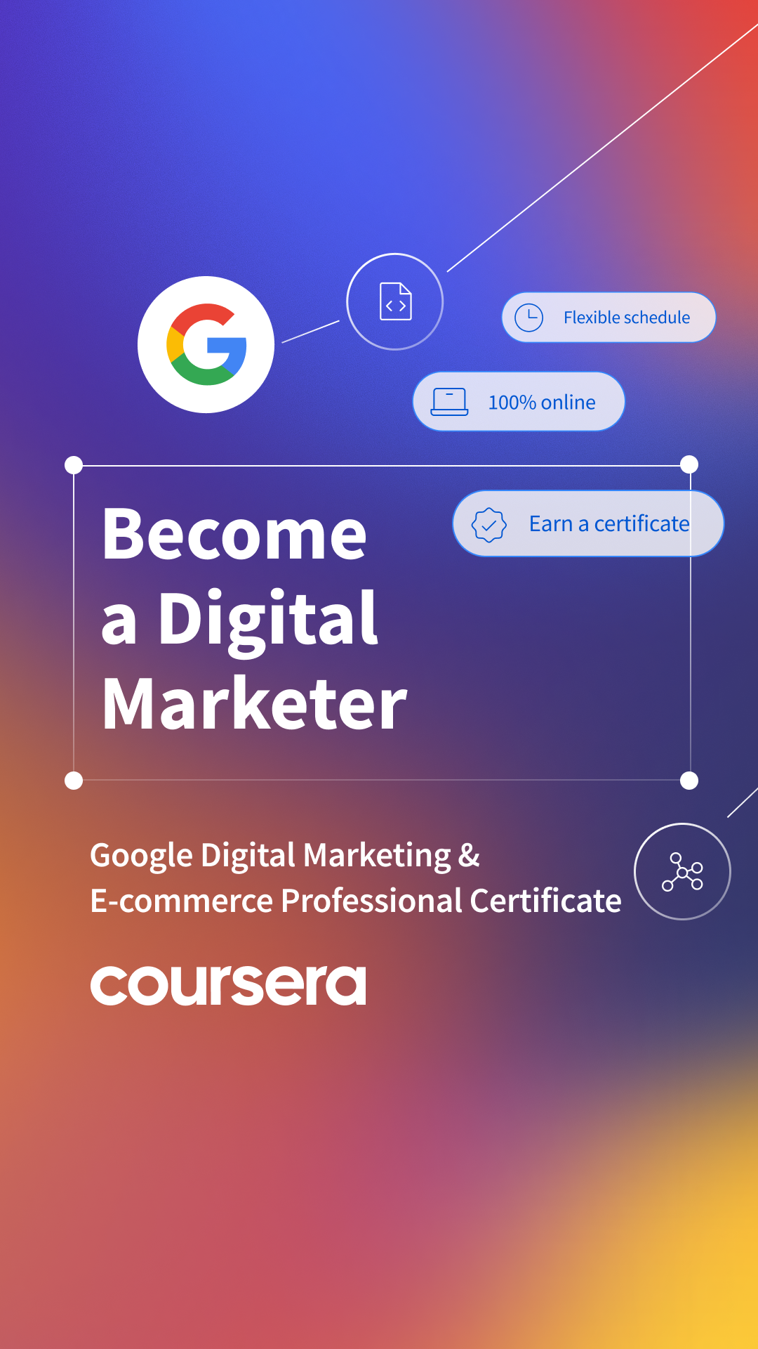 Coursera Facebook ad