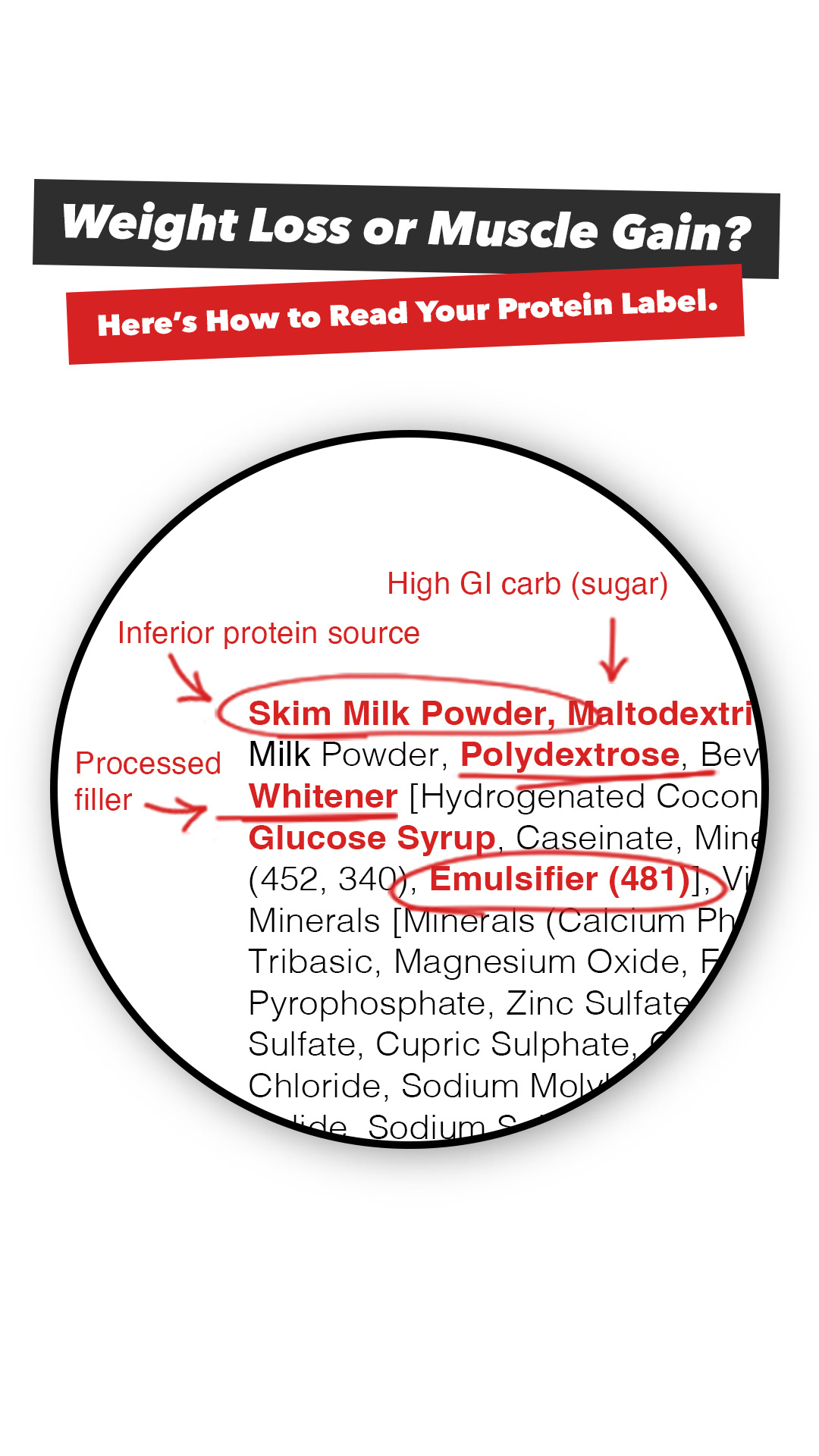 True Protein Facebook ad