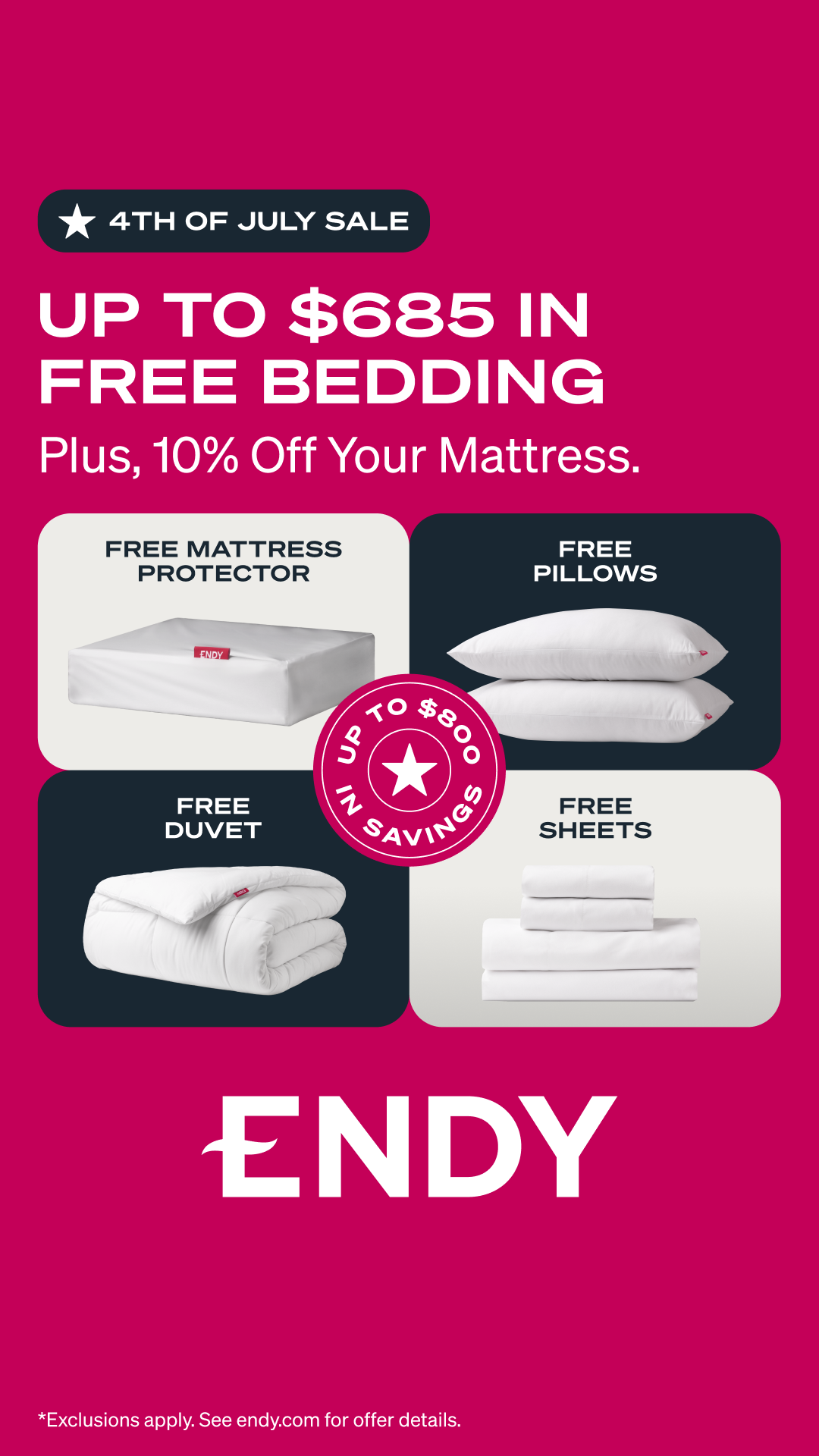Endy Facebook ad