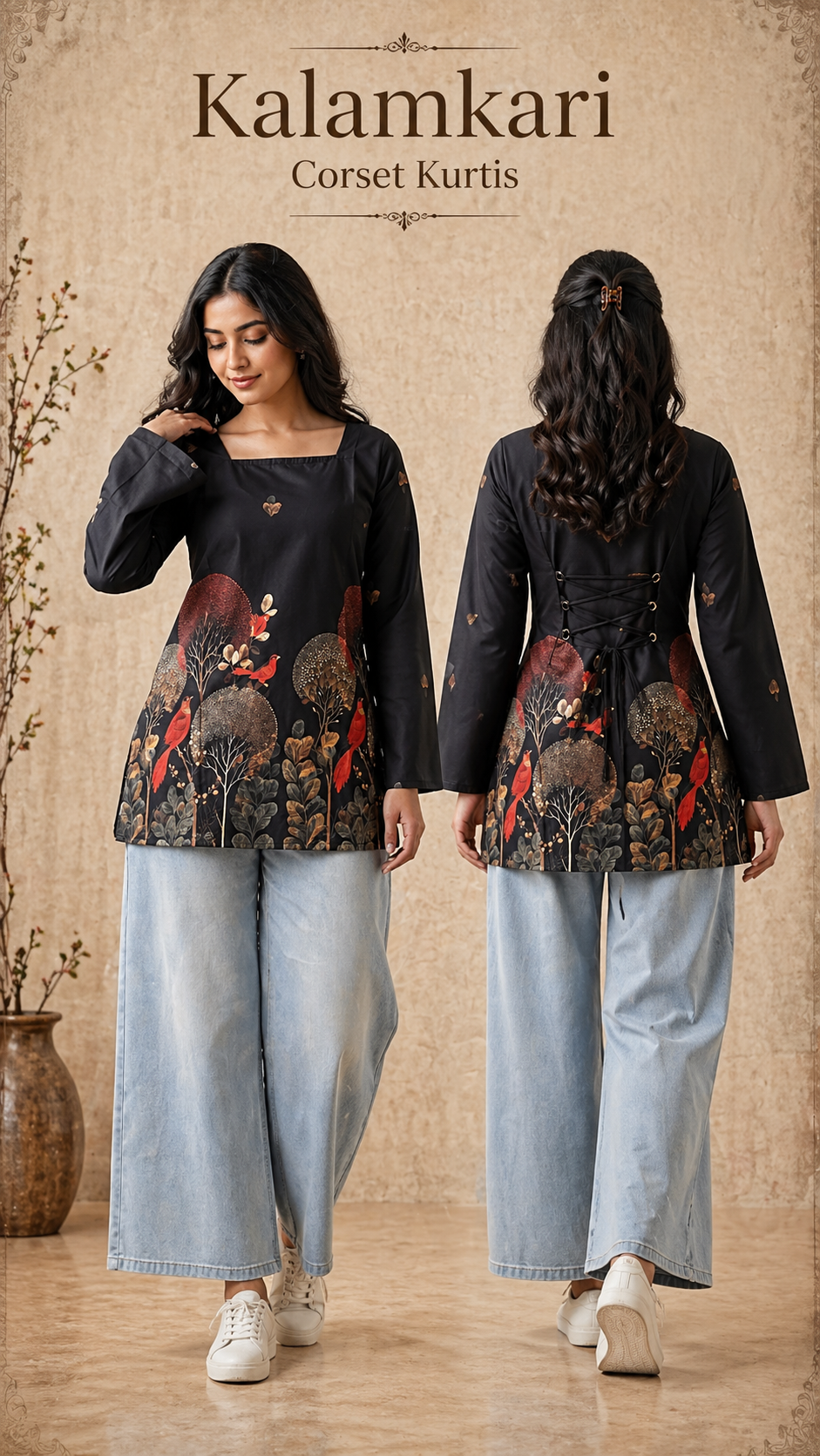 Walusha kurtis Facebook ad
