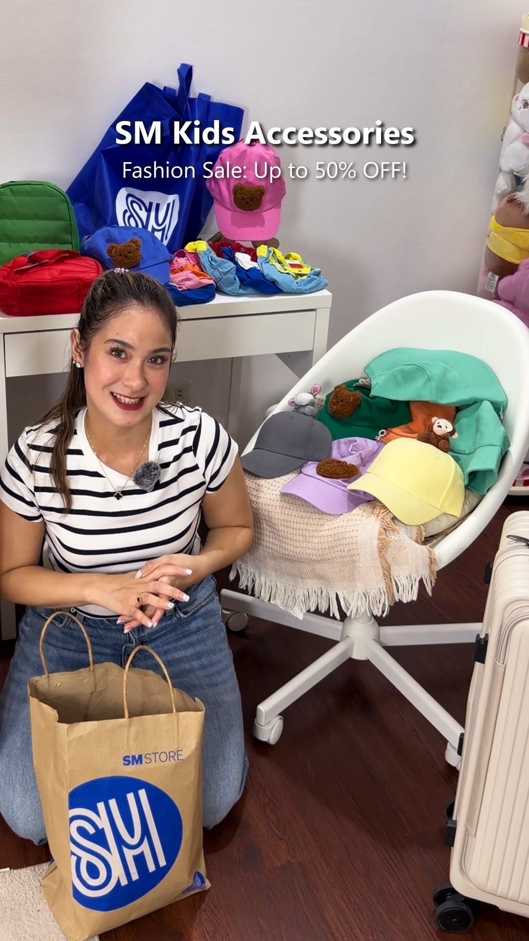 SM Kids Facebook ad: School-day staples, weekend-ready picks, and plenty of cute…