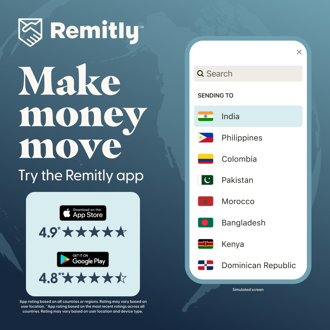 Remitly Facebook ad