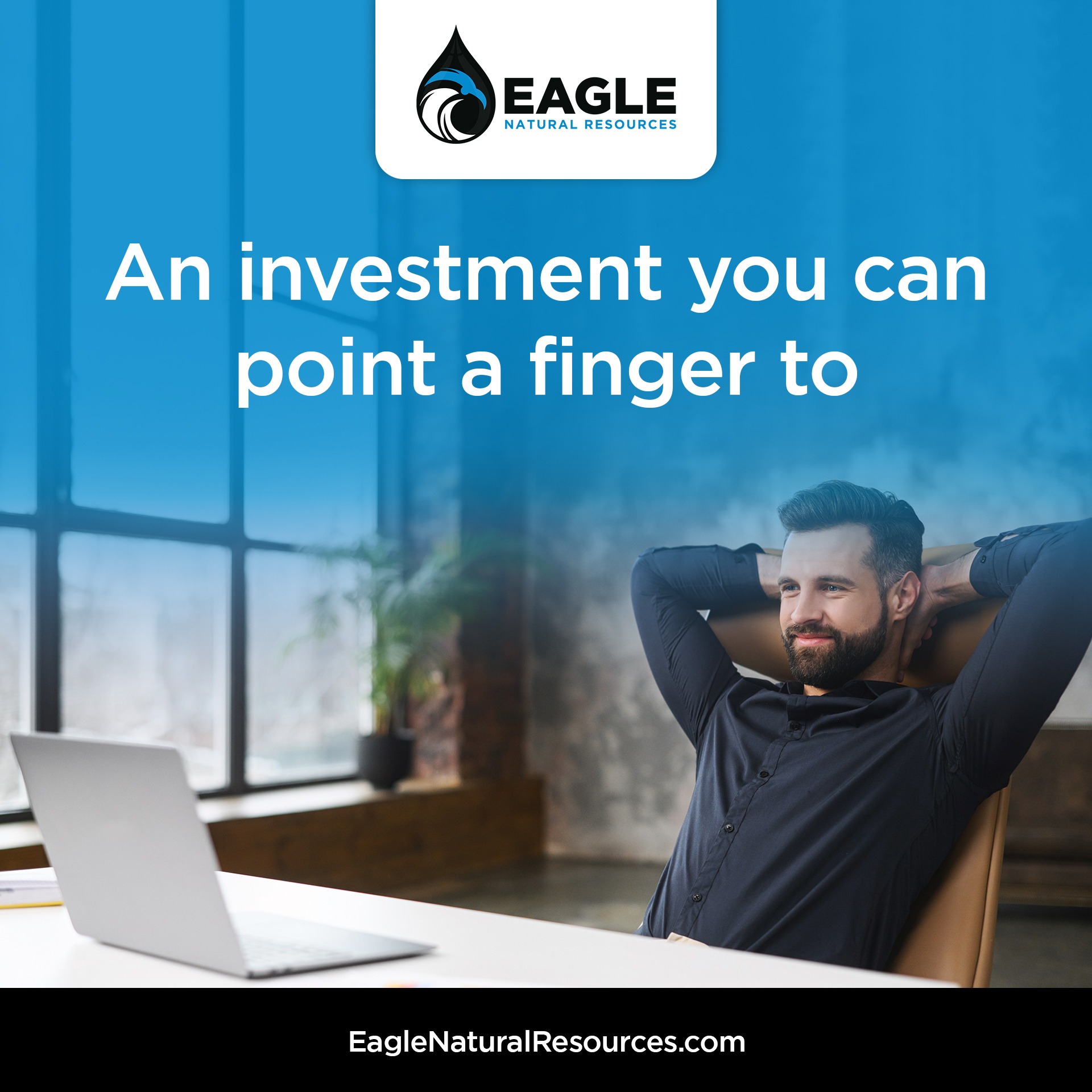 Eagle Natural Resources Facebook ad: Oil & Gas Investments for Accredited Investors