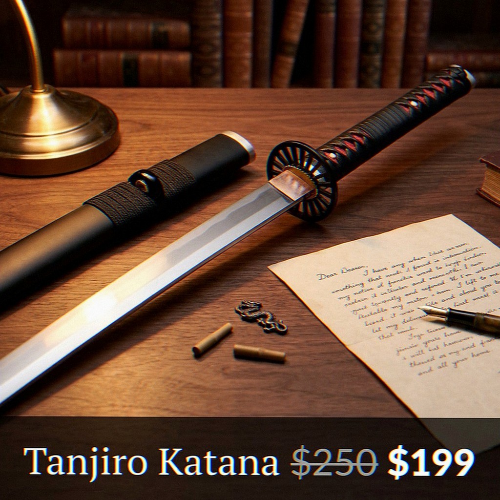 Katana Sword Facebook ad