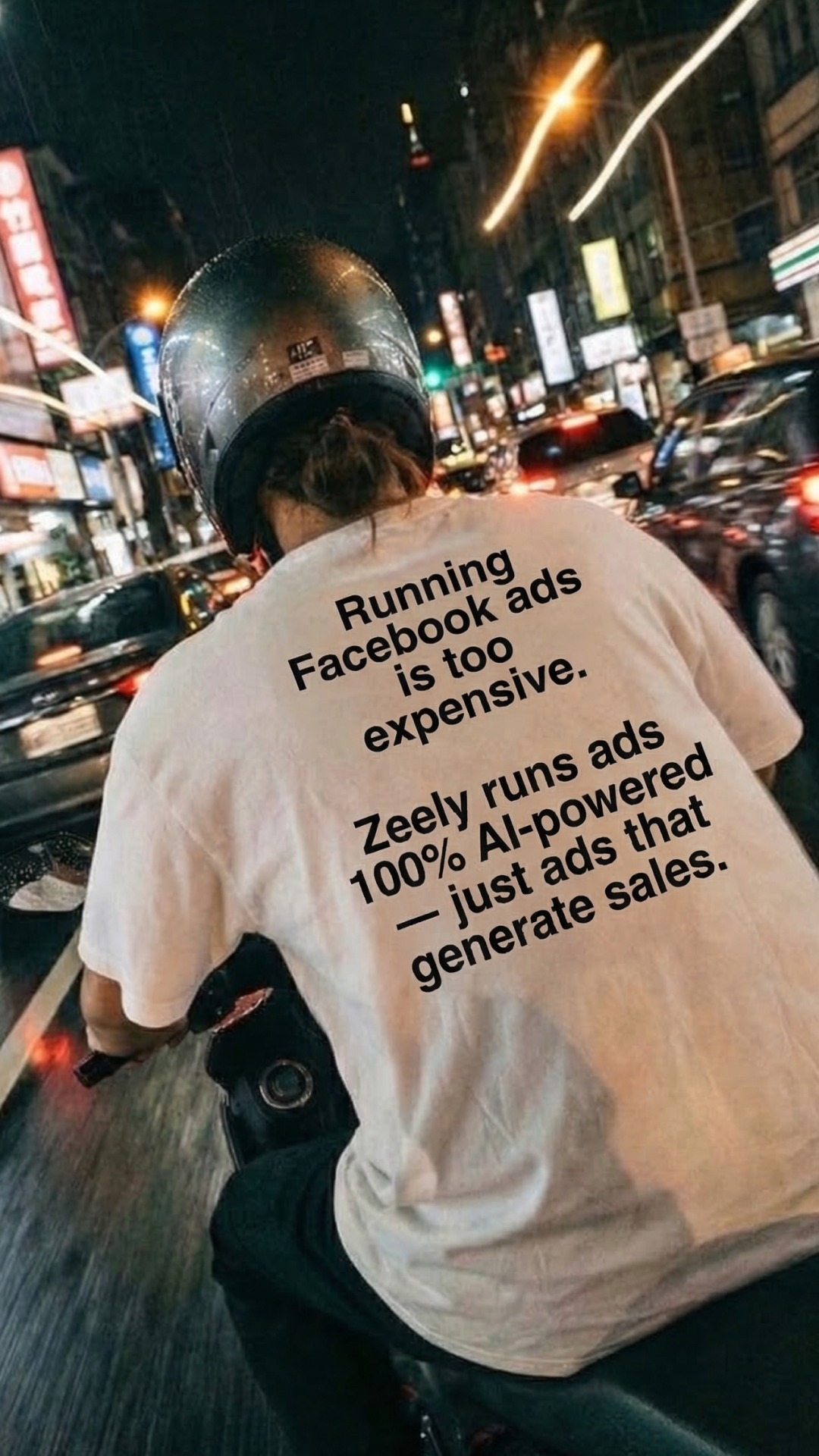 Zeely Facebook ad