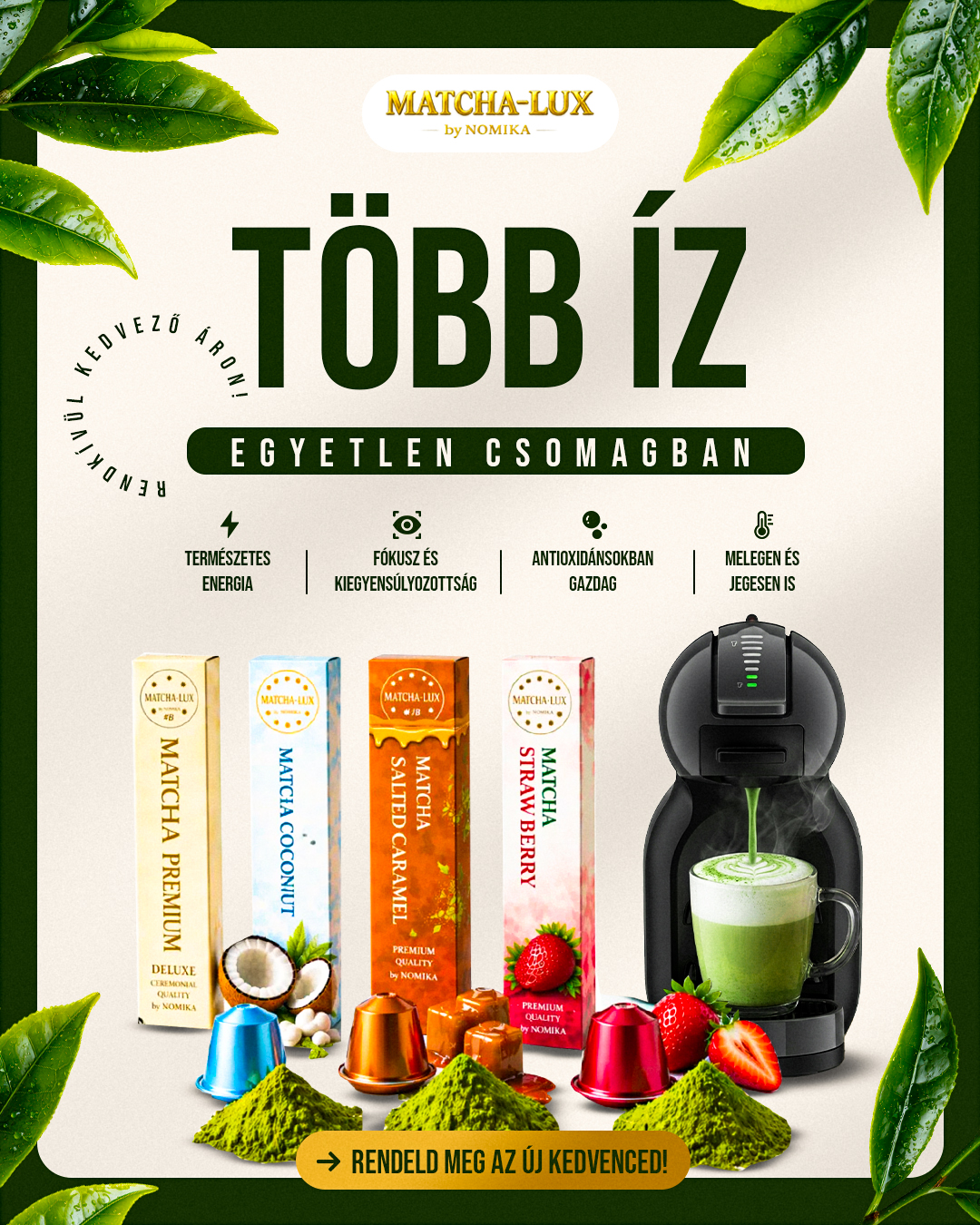 Matcha Lux - Prémium Matcha Tea Facebook ad
