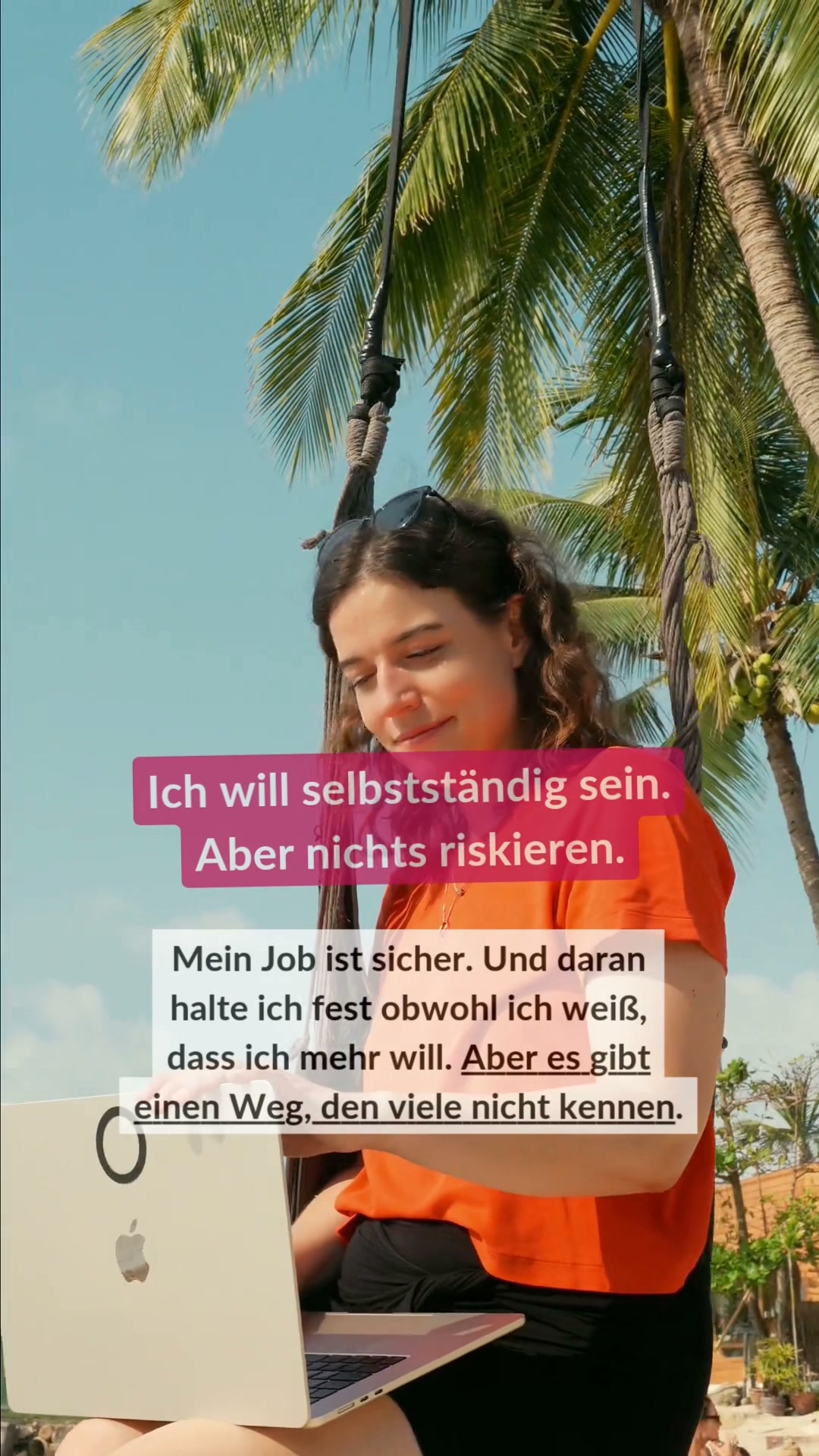 VA Business Academy Facebook ad: In 4 Monaten in deine Selbstständigkeit als VA