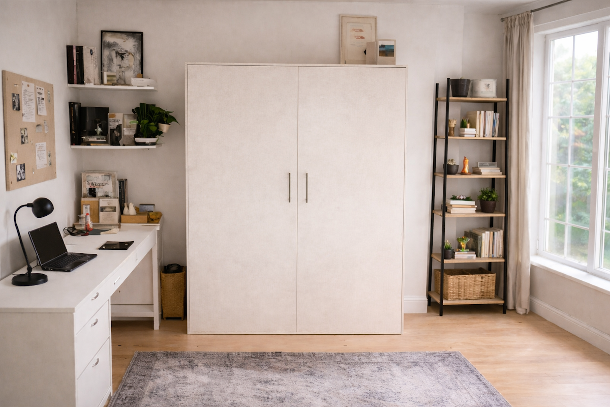 Elon's Custom Furniture Facebook ad: Murphy beds Made in Hawaiʻi with Care, Thoughtfully…