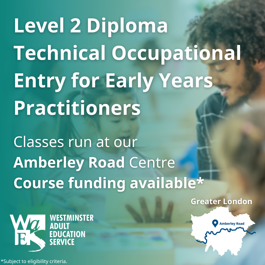 Westminster Adult Education Service Facebook ad