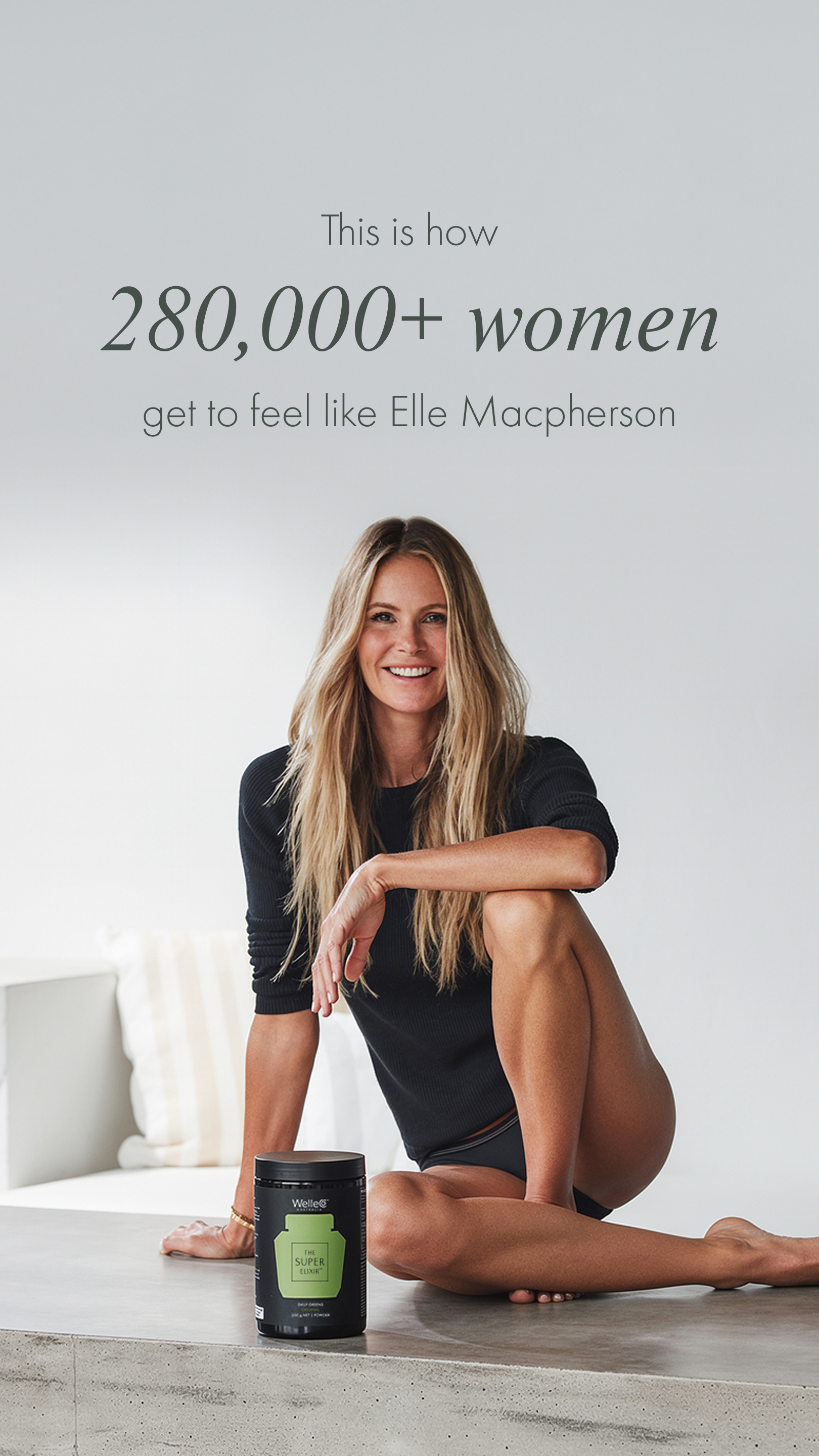 WelleCo Facebook ad