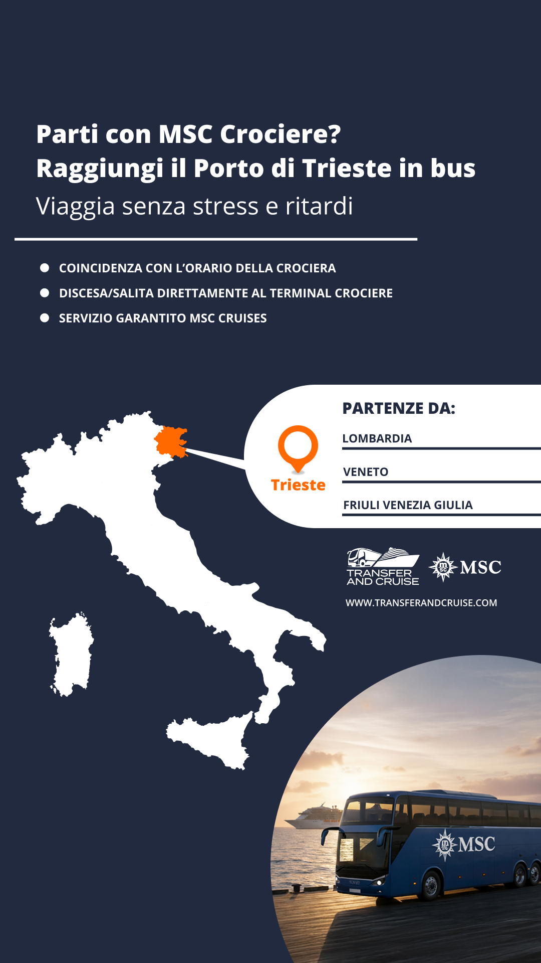 TransferandCruise.com Facebook ad
