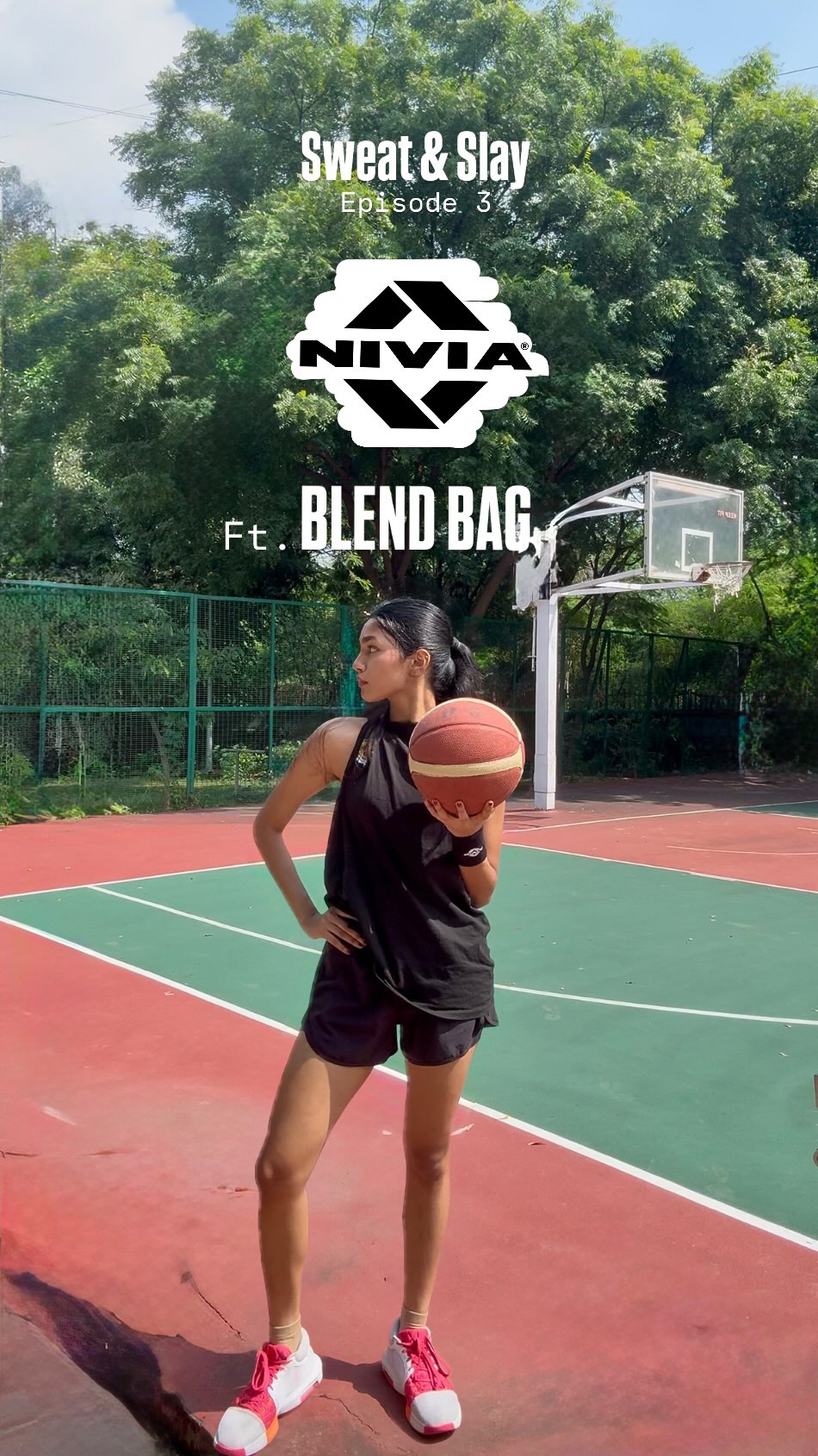 Nivia Sports Facebook ad: Sweat & Slay (ep.3) made easy with Nivia…