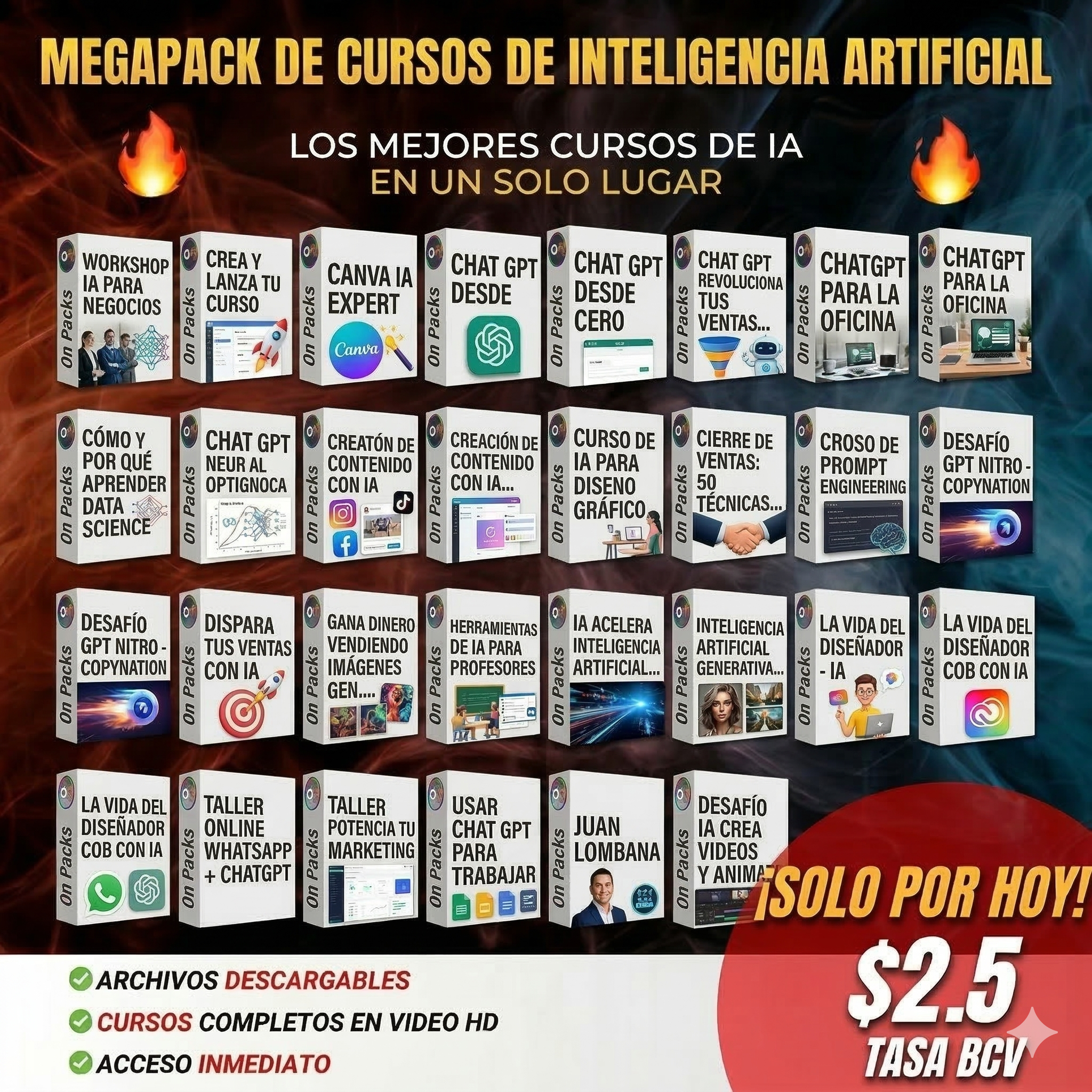 Cursos Online Academy Facebook ad from Mar 16, 2026