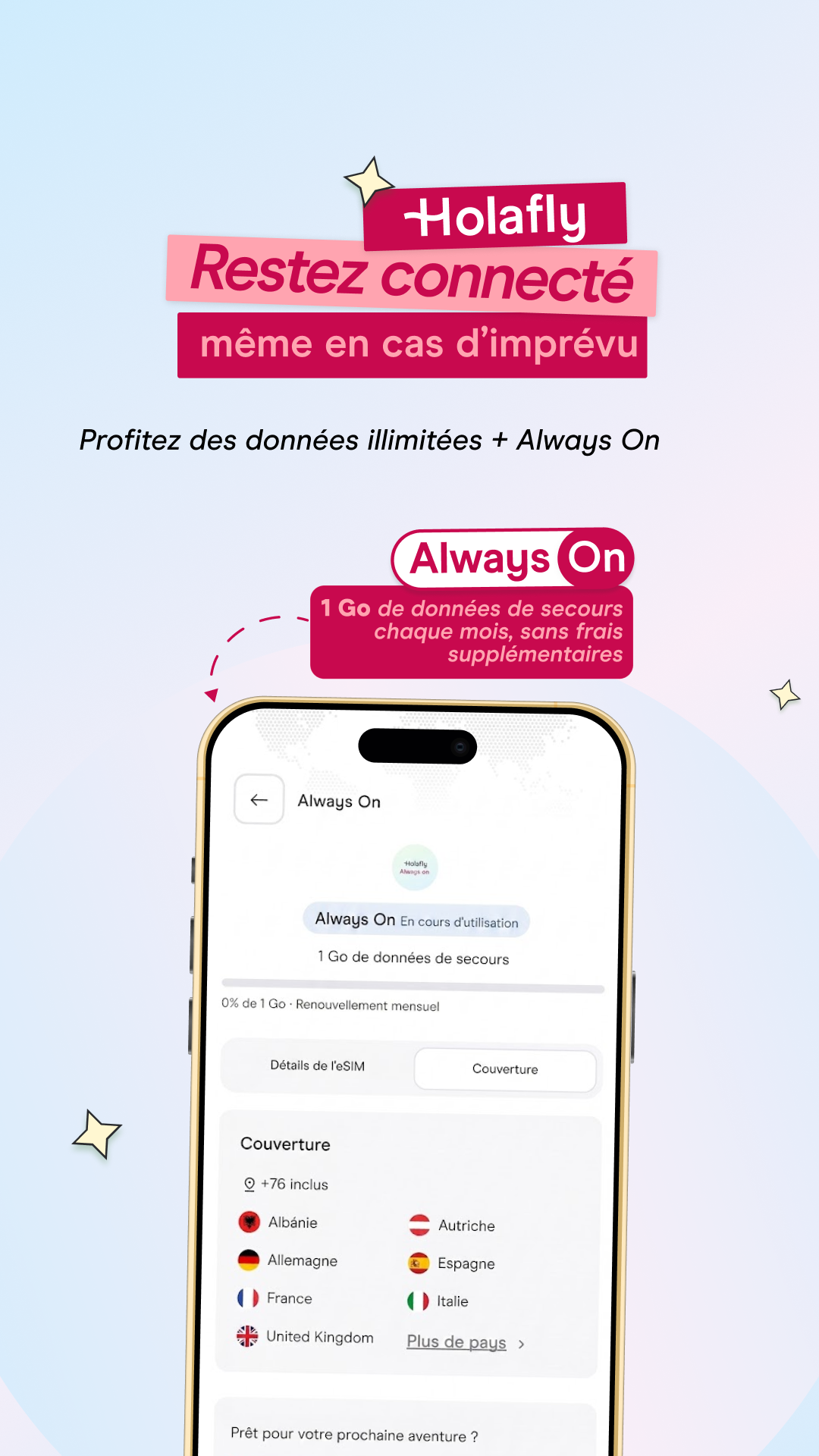 Holafly - French Facebook ad